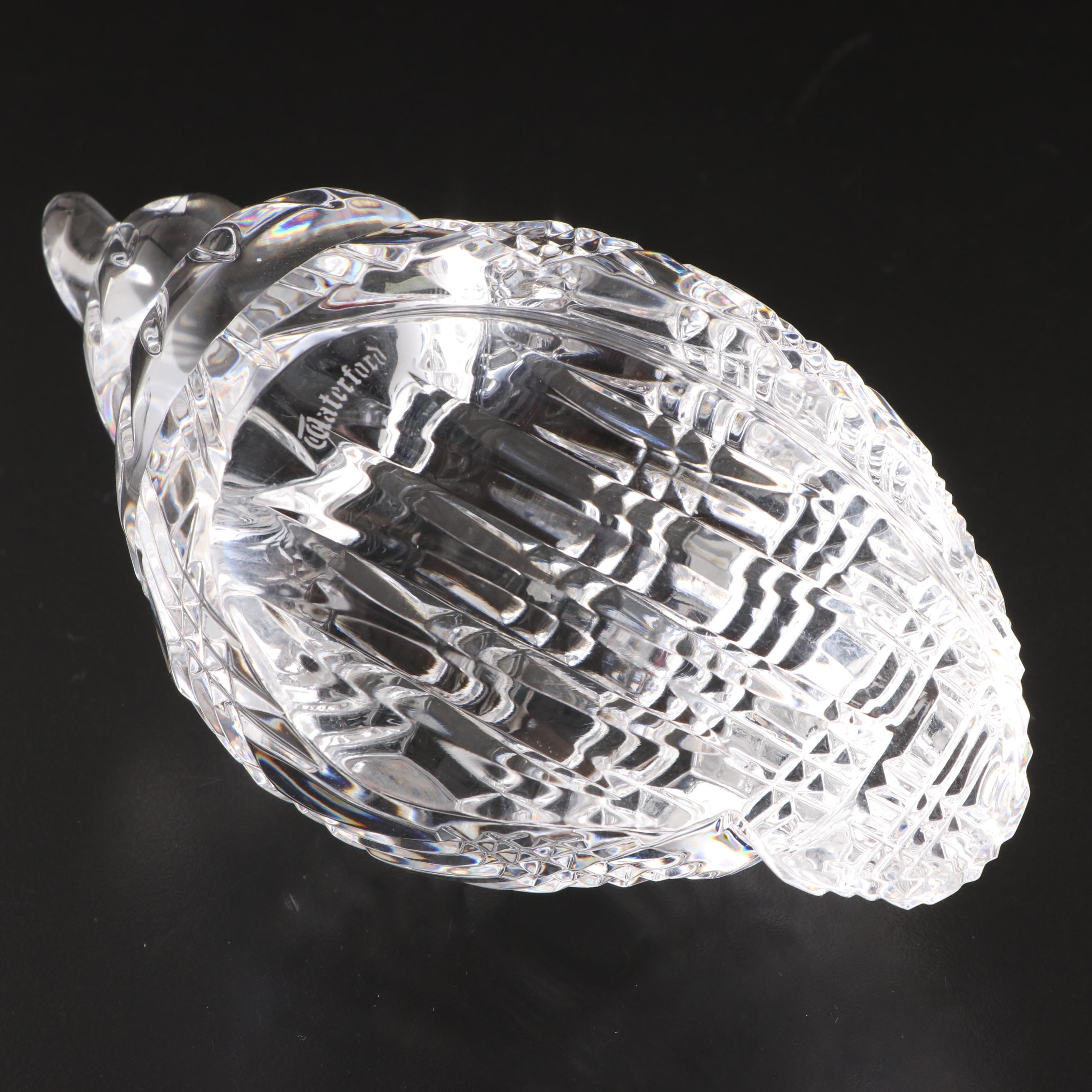 Tiffany & Co. Crystal Vase with Other Crystal Table Accessories