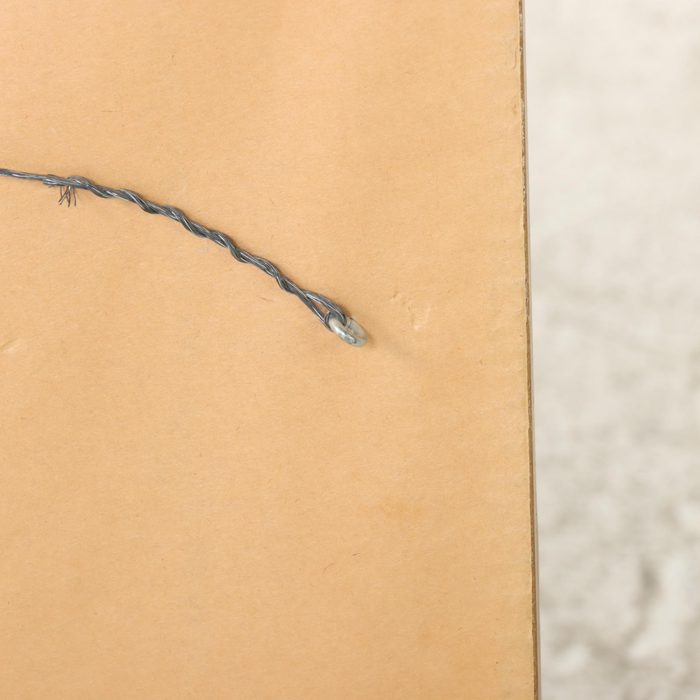 Small Neoclassical Style Giltwood and Composition Mirror