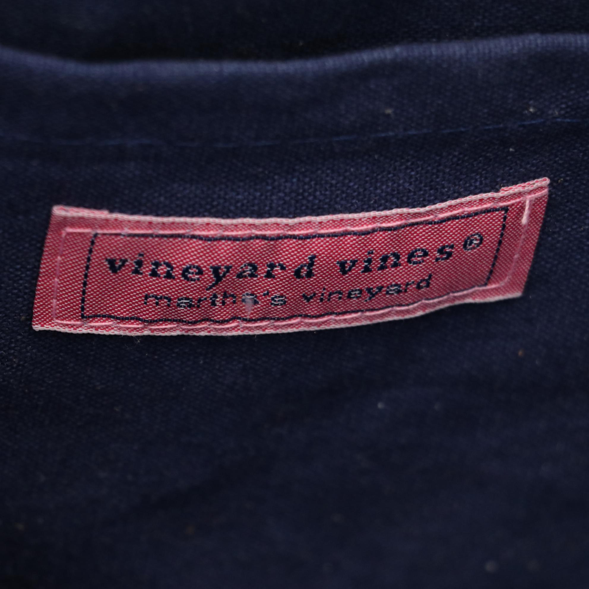 Vineyard Vines Straw Tote with Bamboo Handles and Vera Bradley Zippered Tote Bag