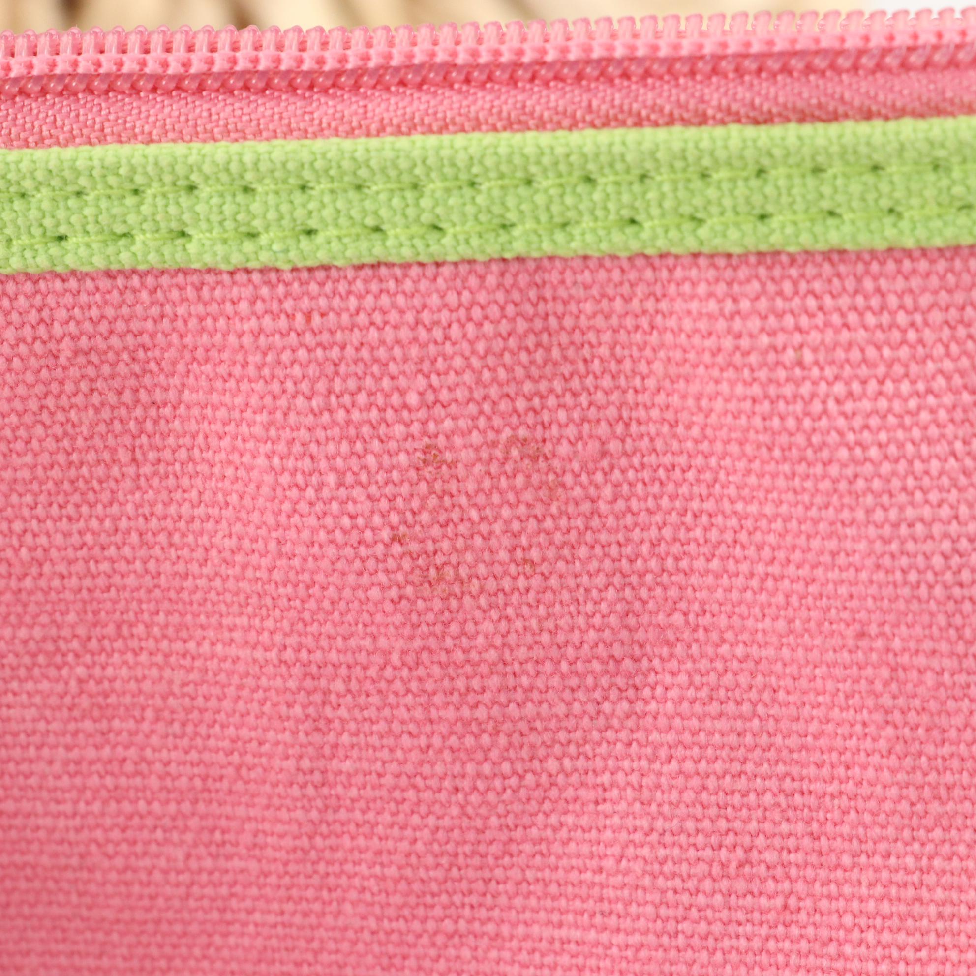 Vineyard Vines Straw Tote with Bamboo Handles and Vera Bradley Zippered Tote Bag