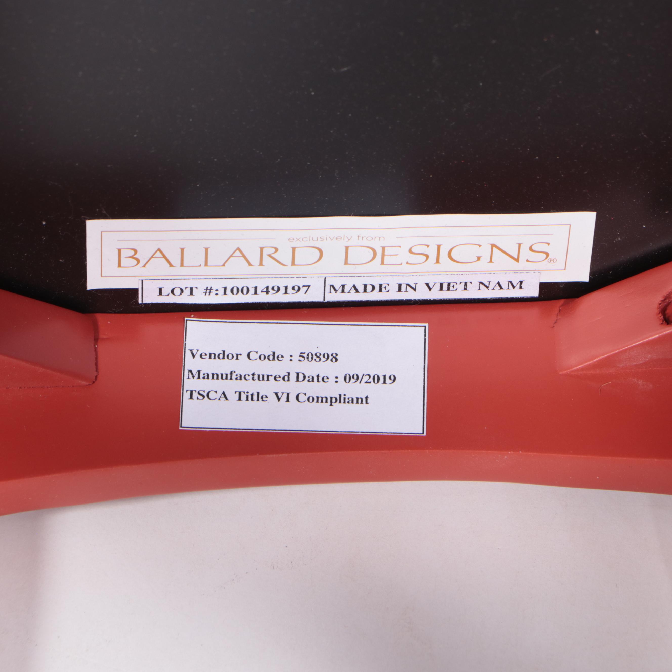 Pair of Bunny Williams for Ballard Designs "Cornwall" Hexagonal Side Tables