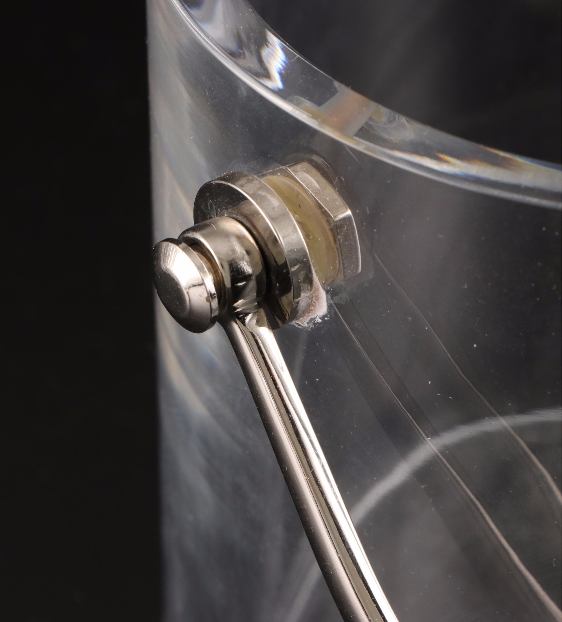 Baccarat "Cyclades" Crystal Vase and "Perfection" Crystal Ice Bucket