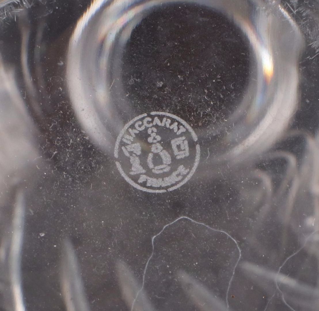 Baccarat "Cyclades" Crystal Vase and "Perfection" Crystal Ice Bucket