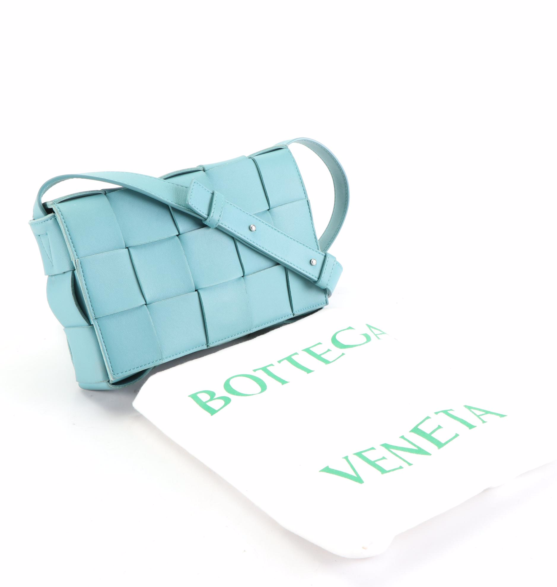 Bottega Veneta Cassette Crossbody in Maxi Intrecciato Leather