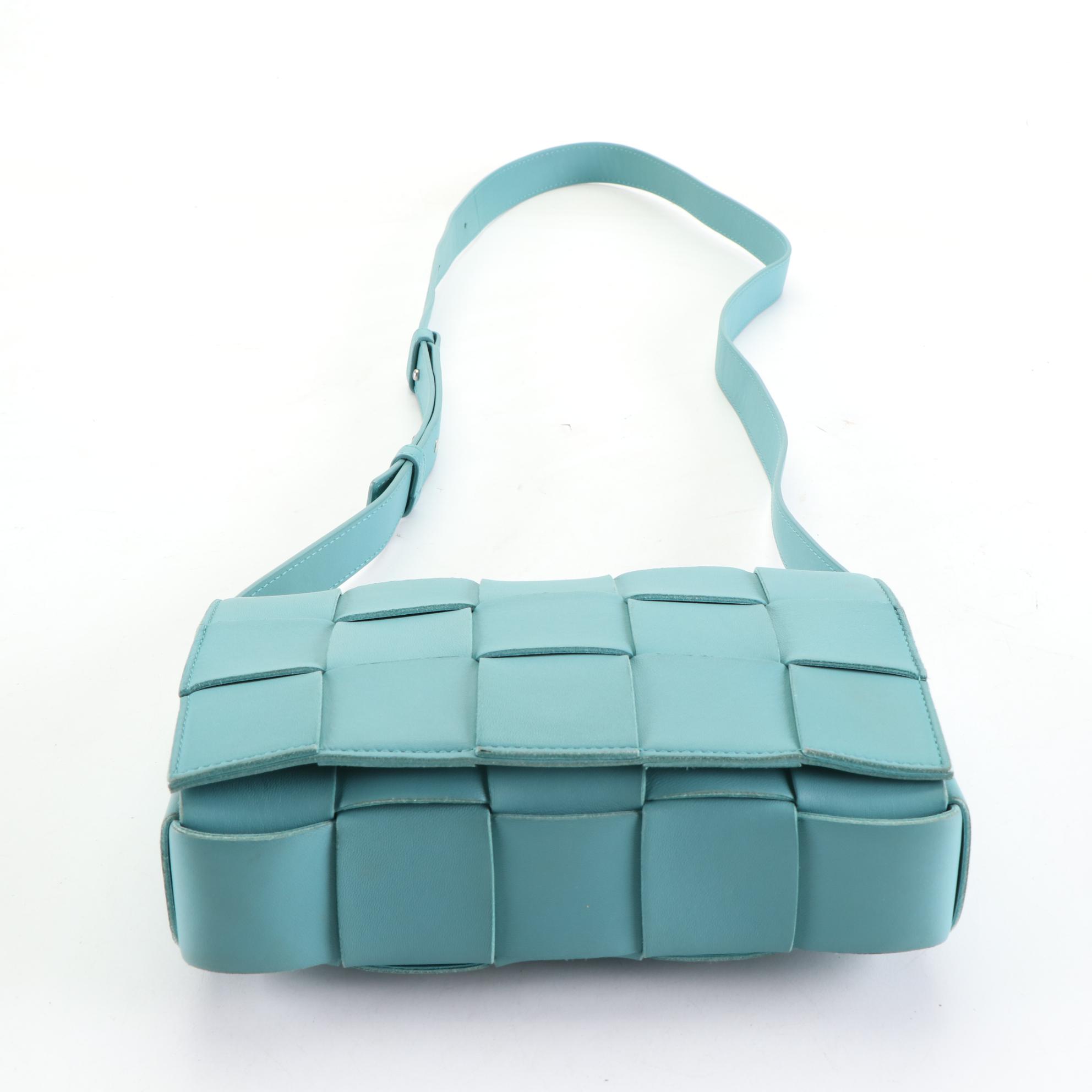 Bottega Veneta Cassette Crossbody in Maxi Intrecciato Leather