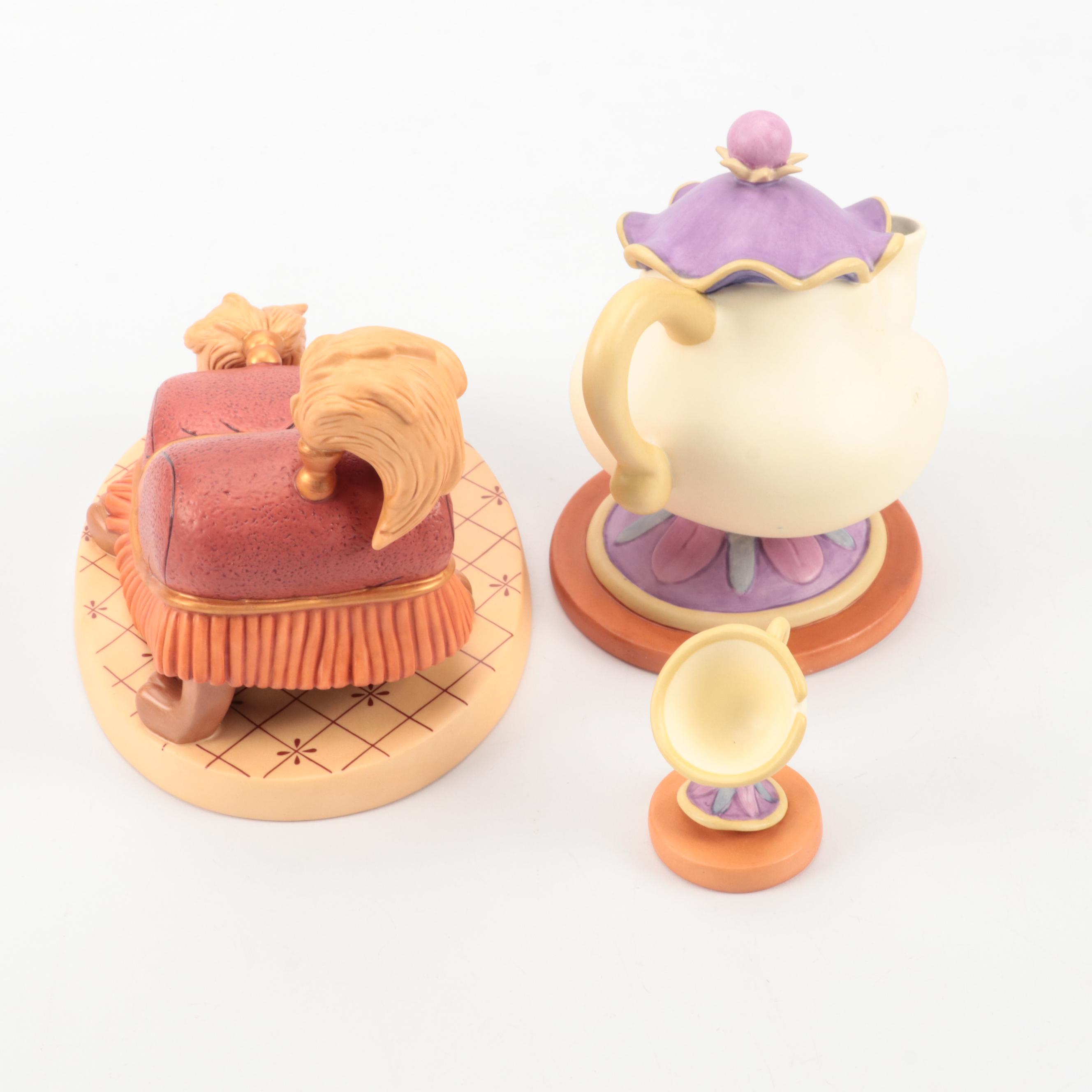 Classics Walt Disney Collection Ceramic Figurines Including "Babette"