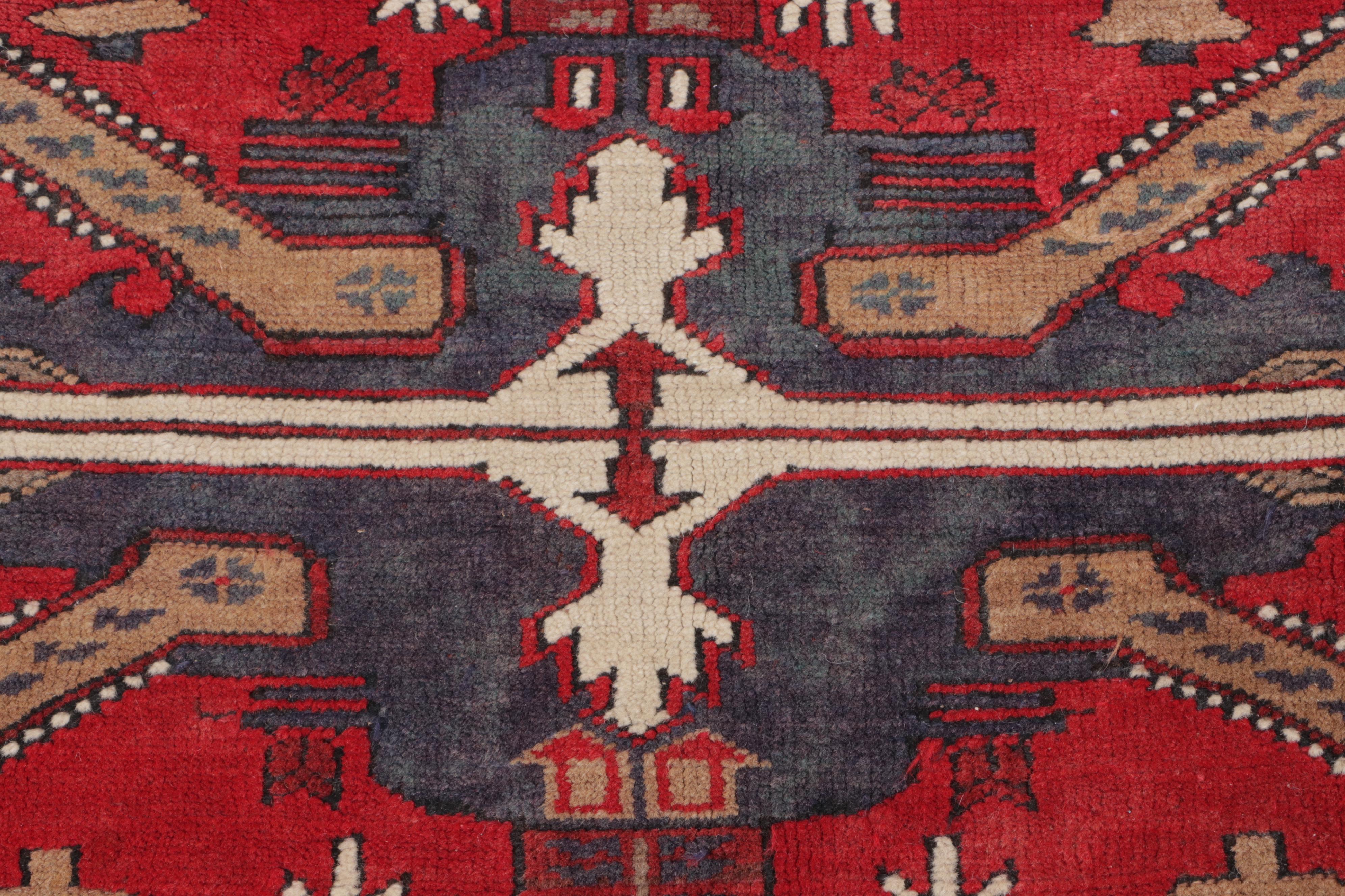 3'4 x 5'6 Hand-Knotted Caucasian Kuba Accent Rug