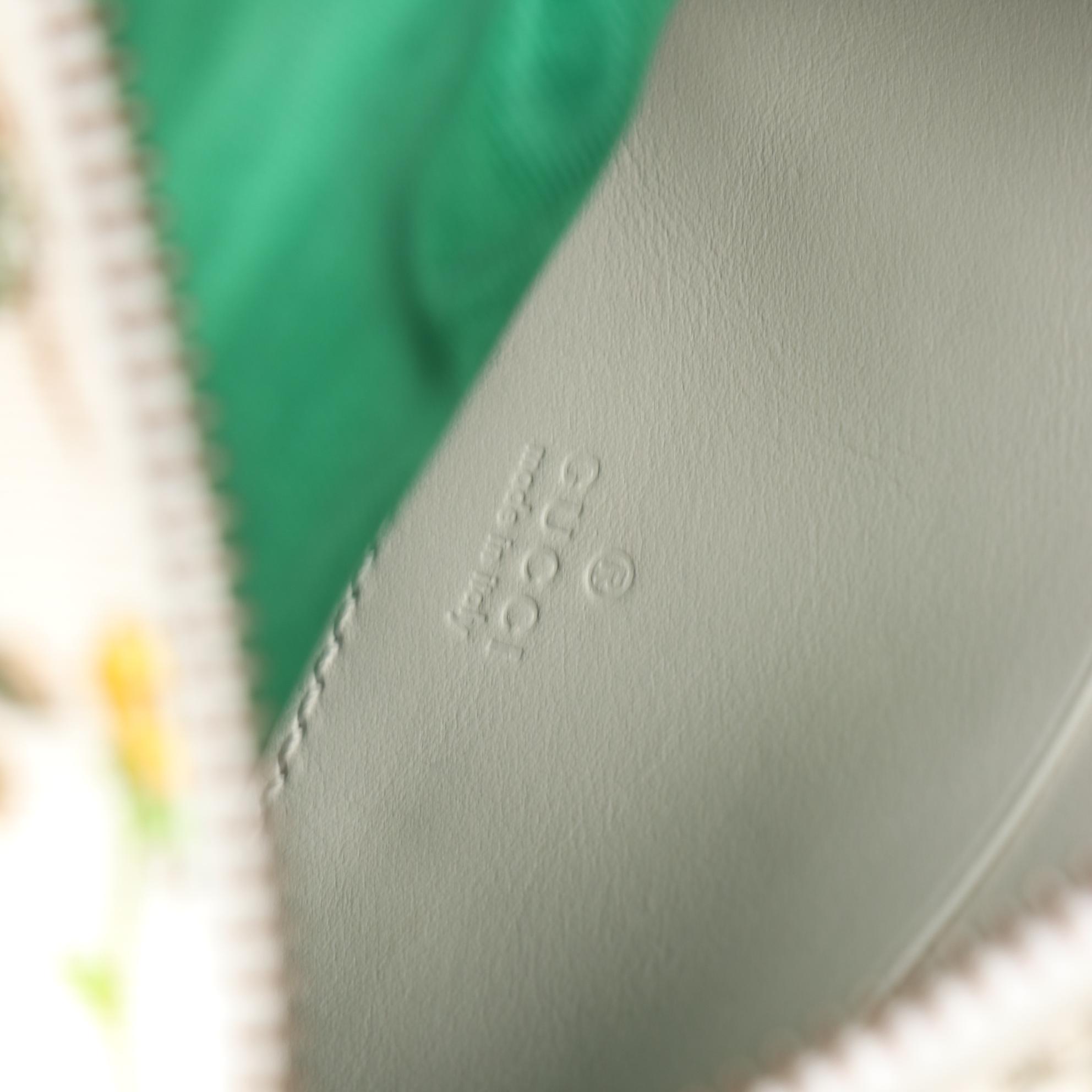 Gucci Mini Zumi Crossbody Bag in White Flora Trapuntata