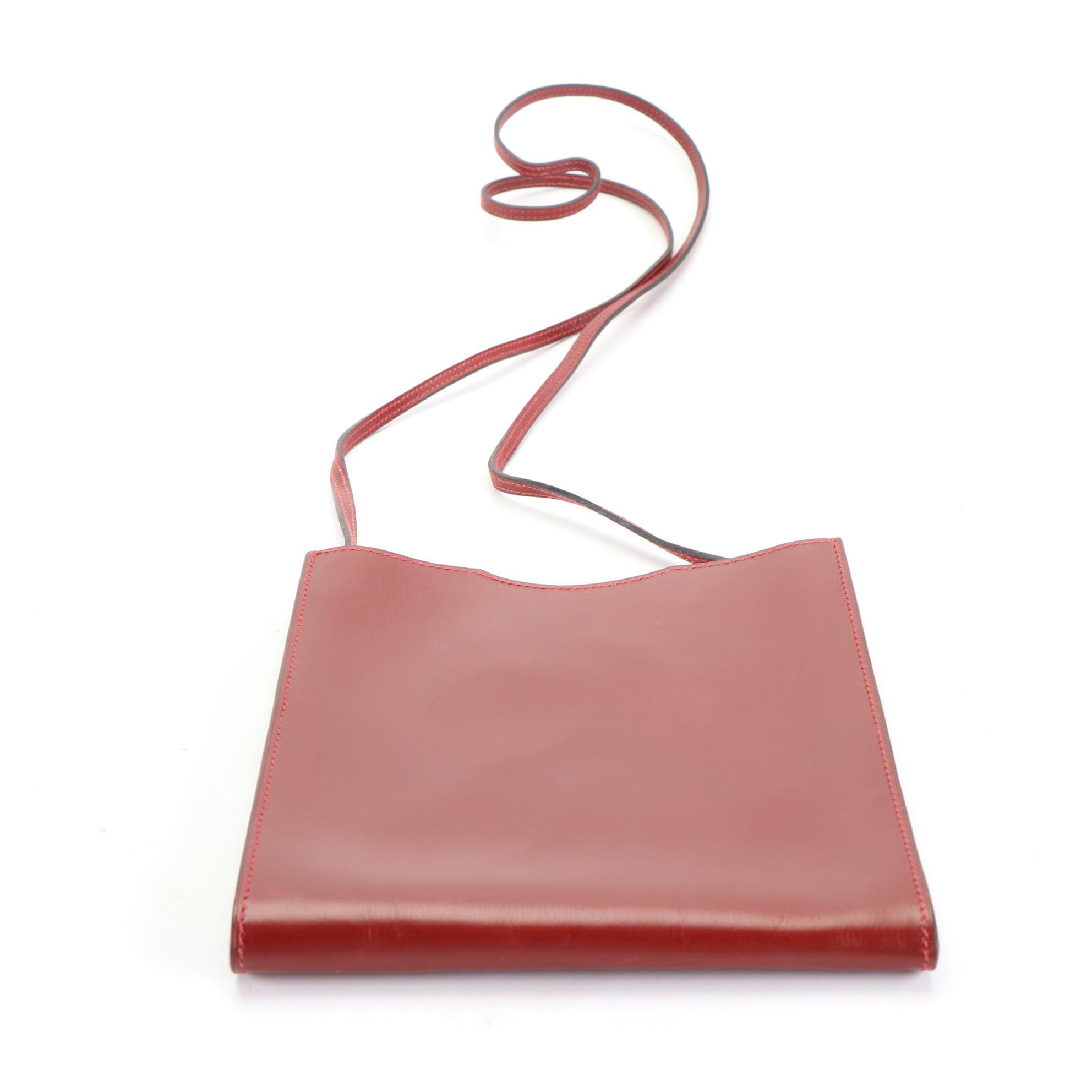 Hermès Onimaitou Crossbody Bag in Rouge H Box Calf Leather