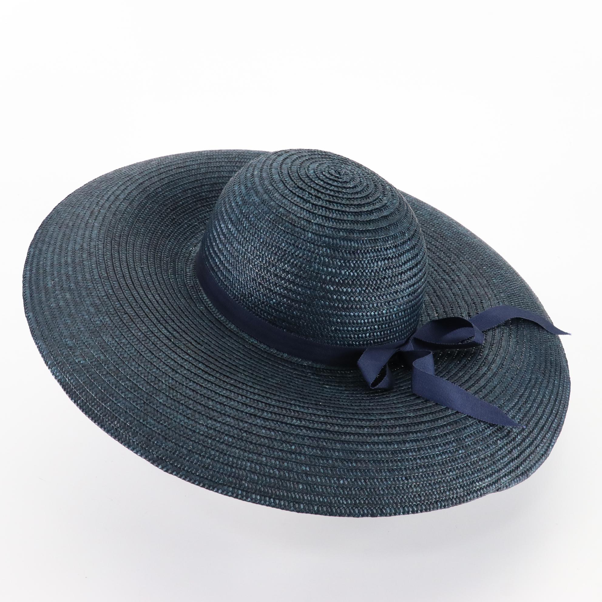 Madcaps and Nordstrom Woven Straw Hats with Hat Box