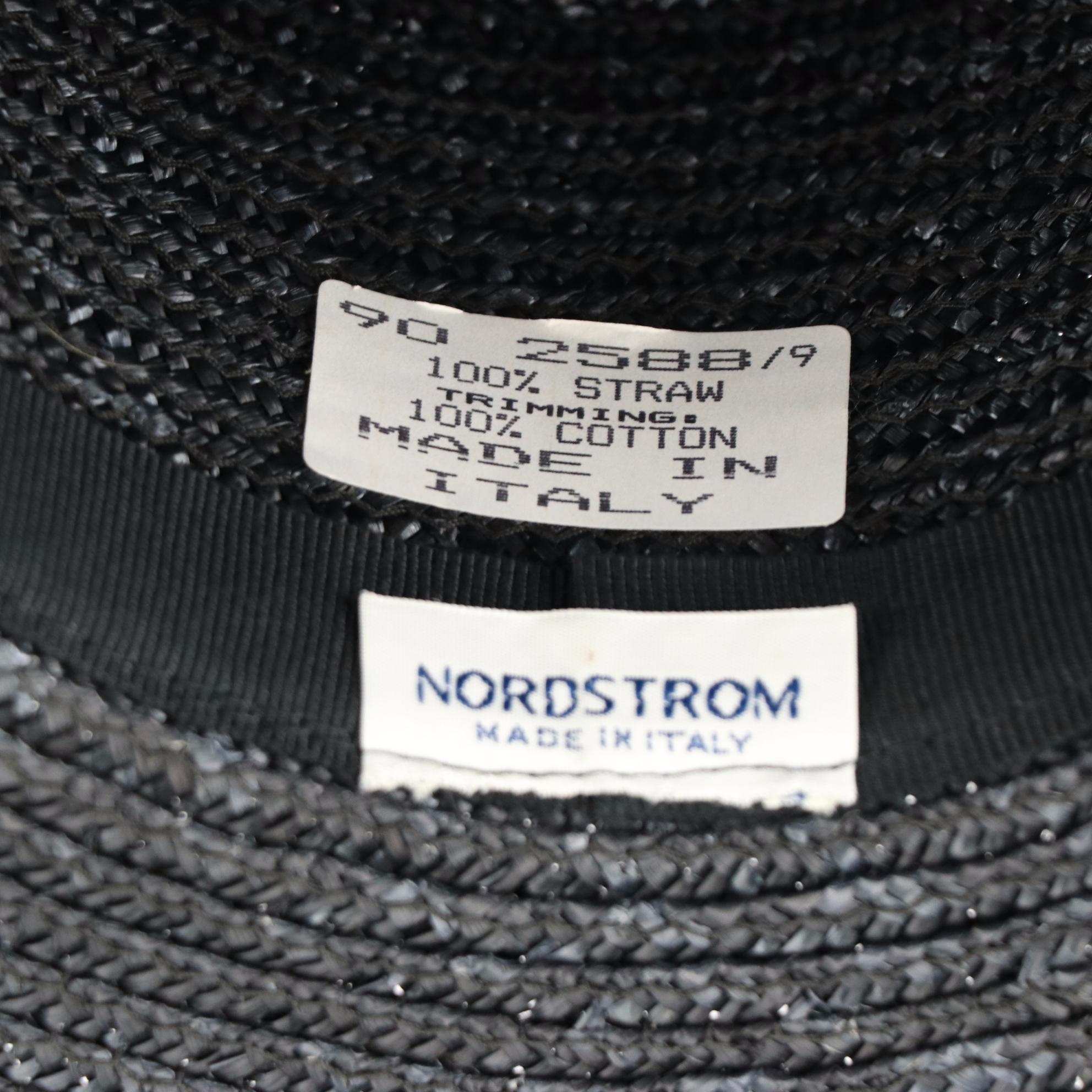 Madcaps and Nordstrom Woven Straw Hats with Hat Box