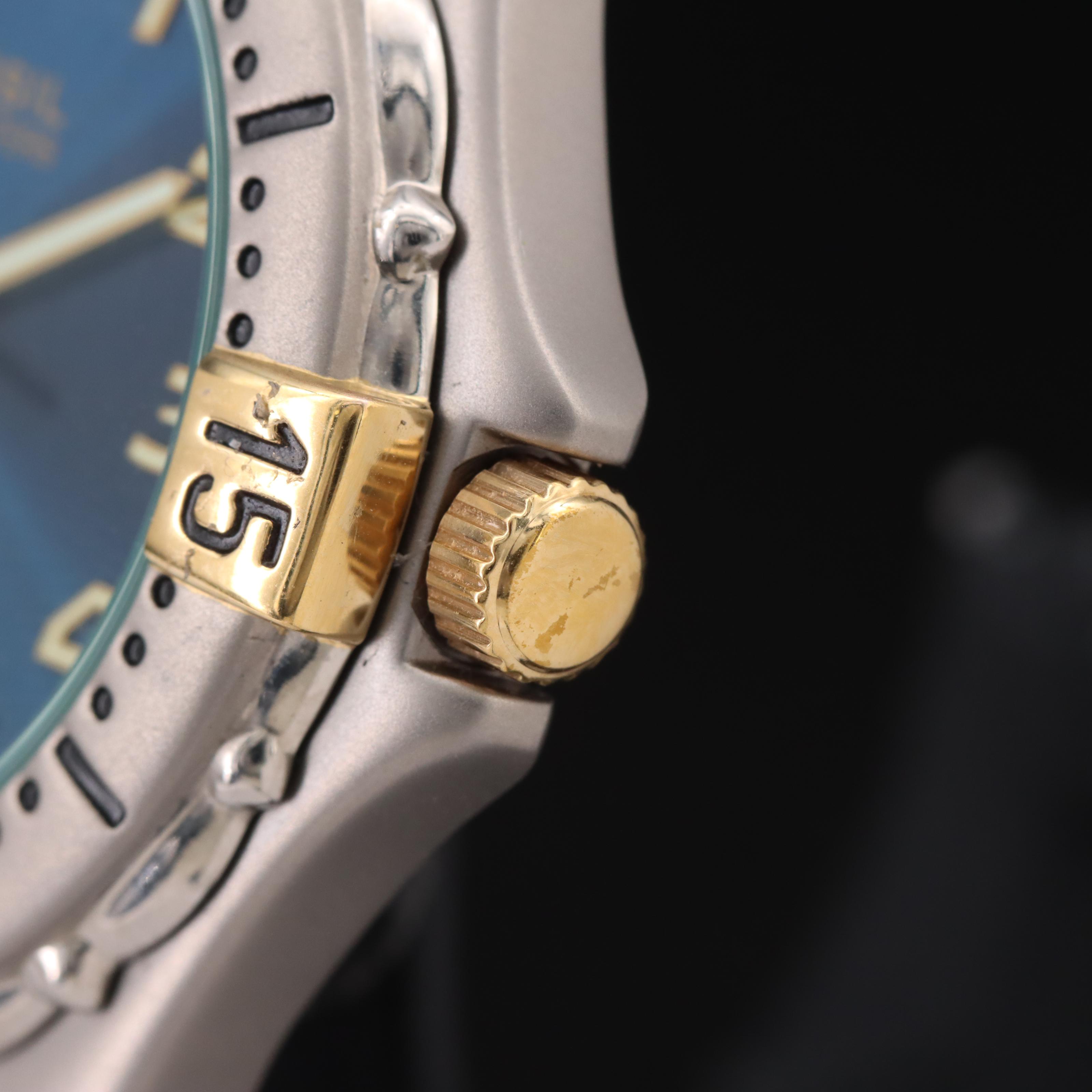 Fossil Titanium Two-Tone Quartz Watch