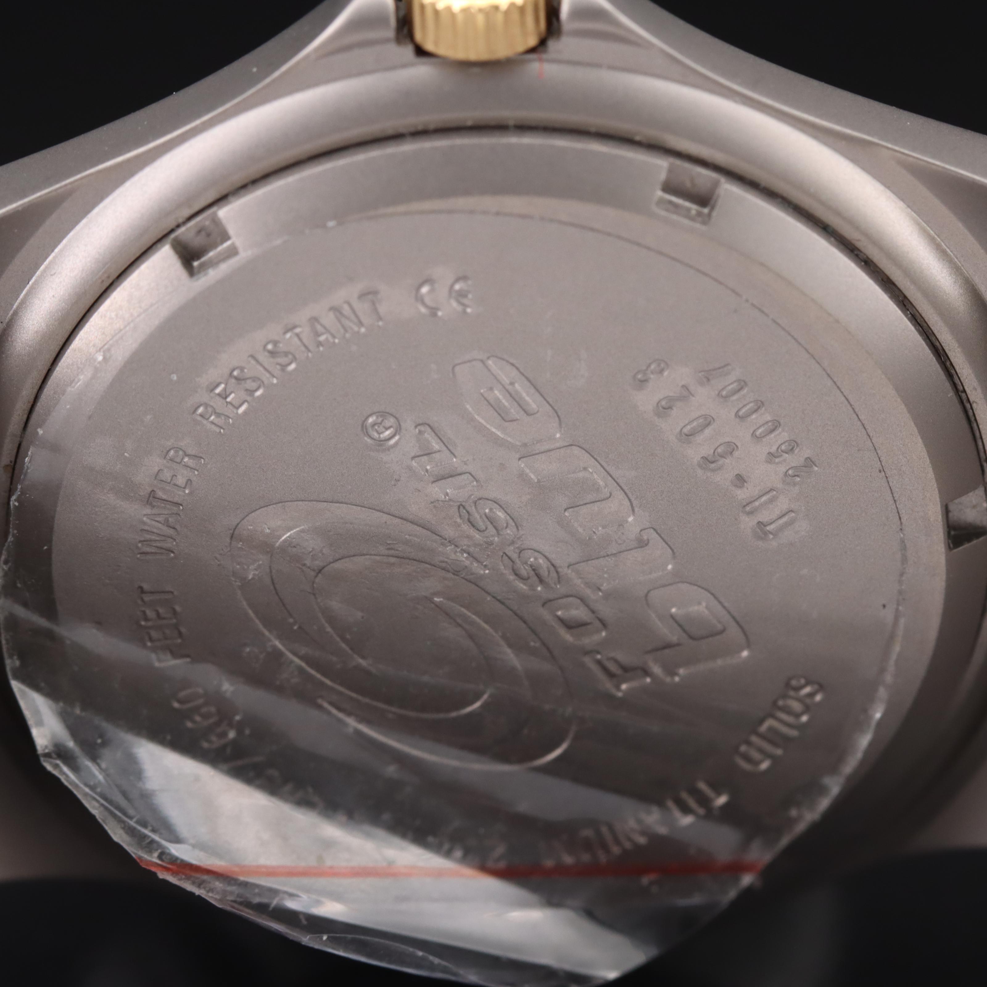 Fossil Titanium Two-Tone Quartz Watch