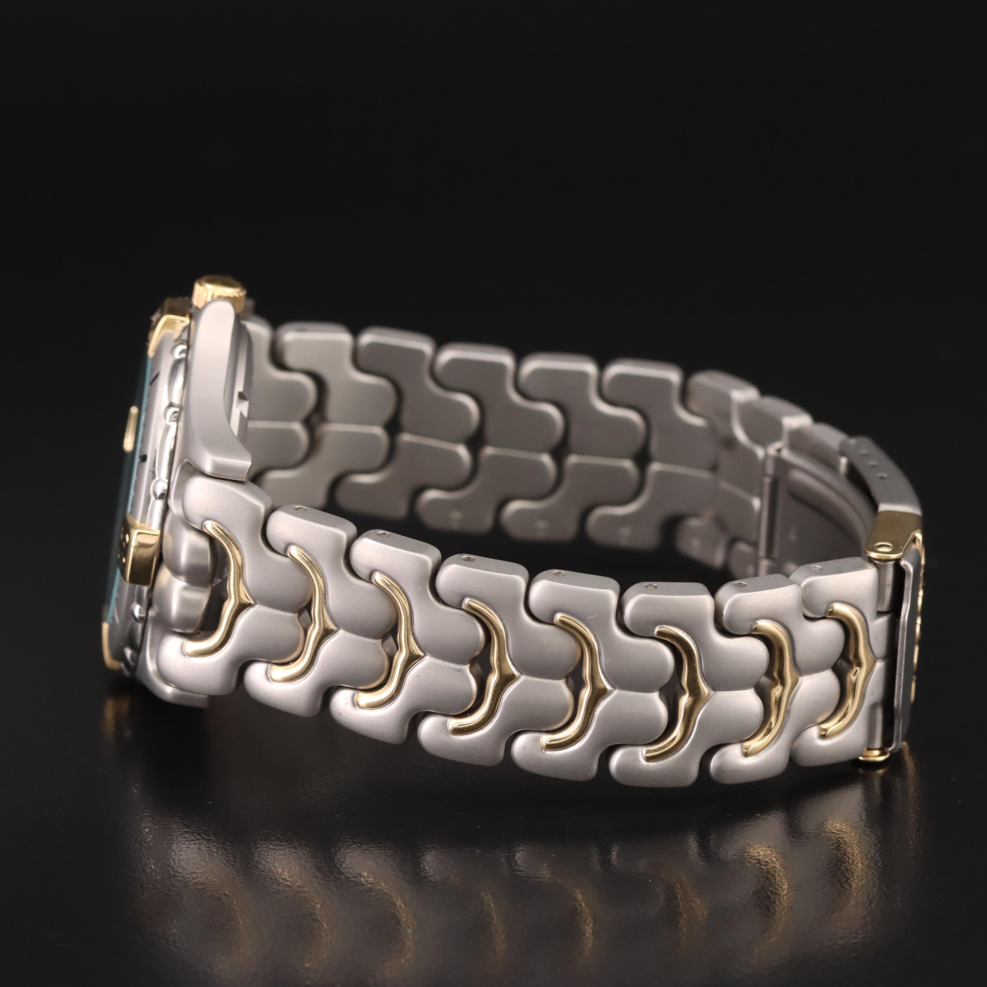 Fossil Titanium Two-Tone Quartz Watch