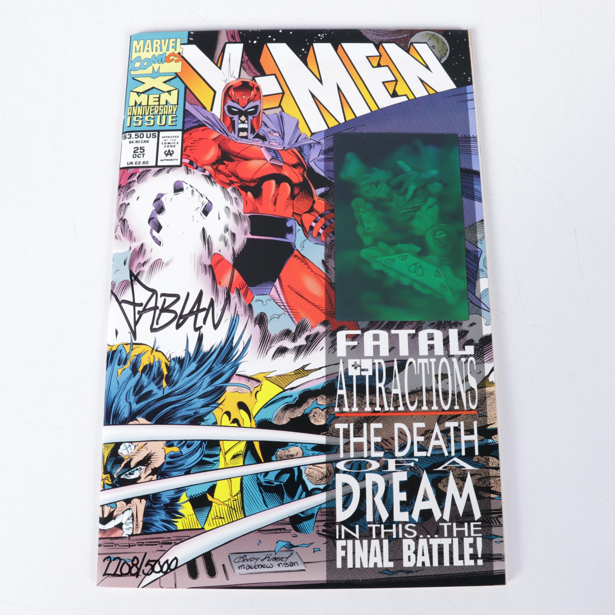 Palmer Signed Avengers, Fabian Signed X-Men, More Signed Comic Books