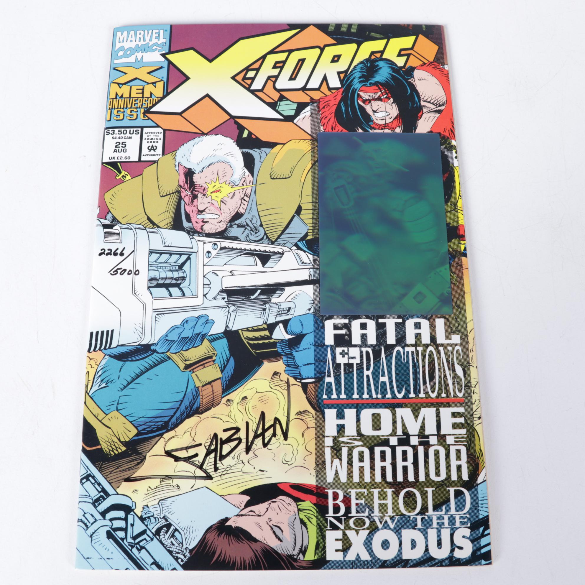 Palmer Signed Avengers, Fabian Signed X-Men, More Signed Comic Books