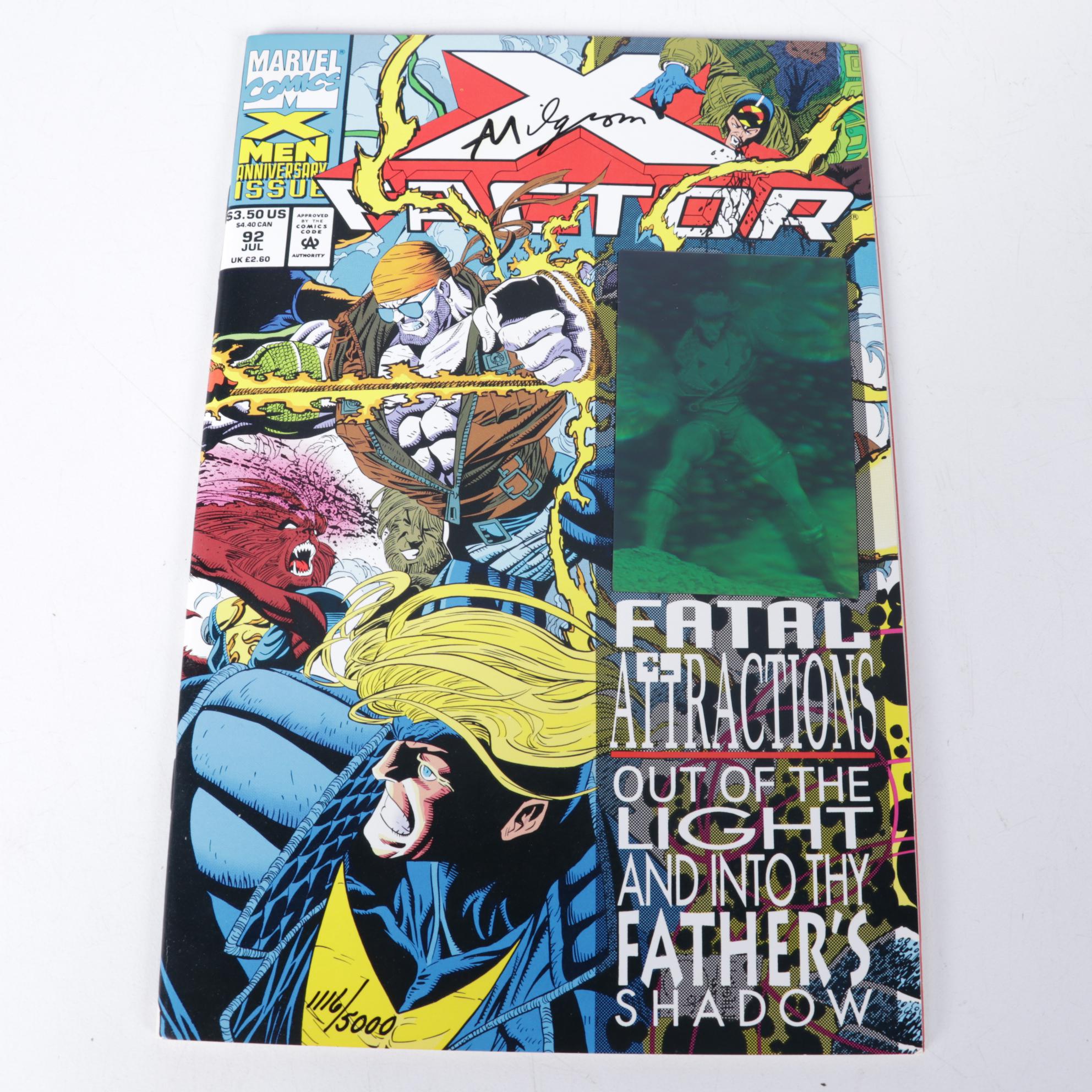 Palmer Signed Avengers, Fabian Signed X-Men, More Signed Comic Books