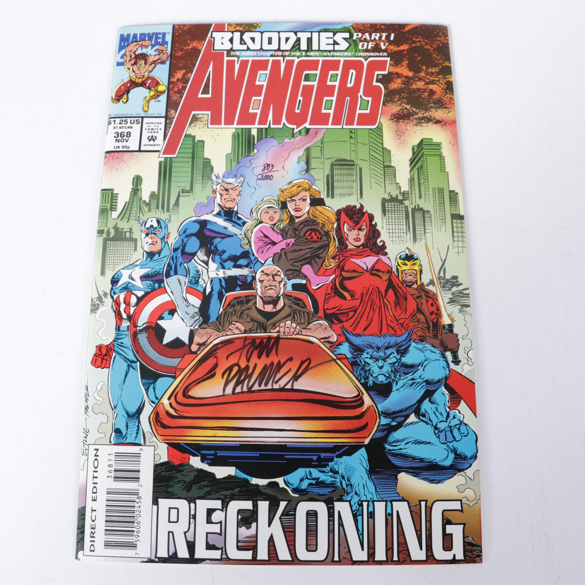 Palmer Signed Avengers, Fabian Signed X-Men, More Signed Comic Books