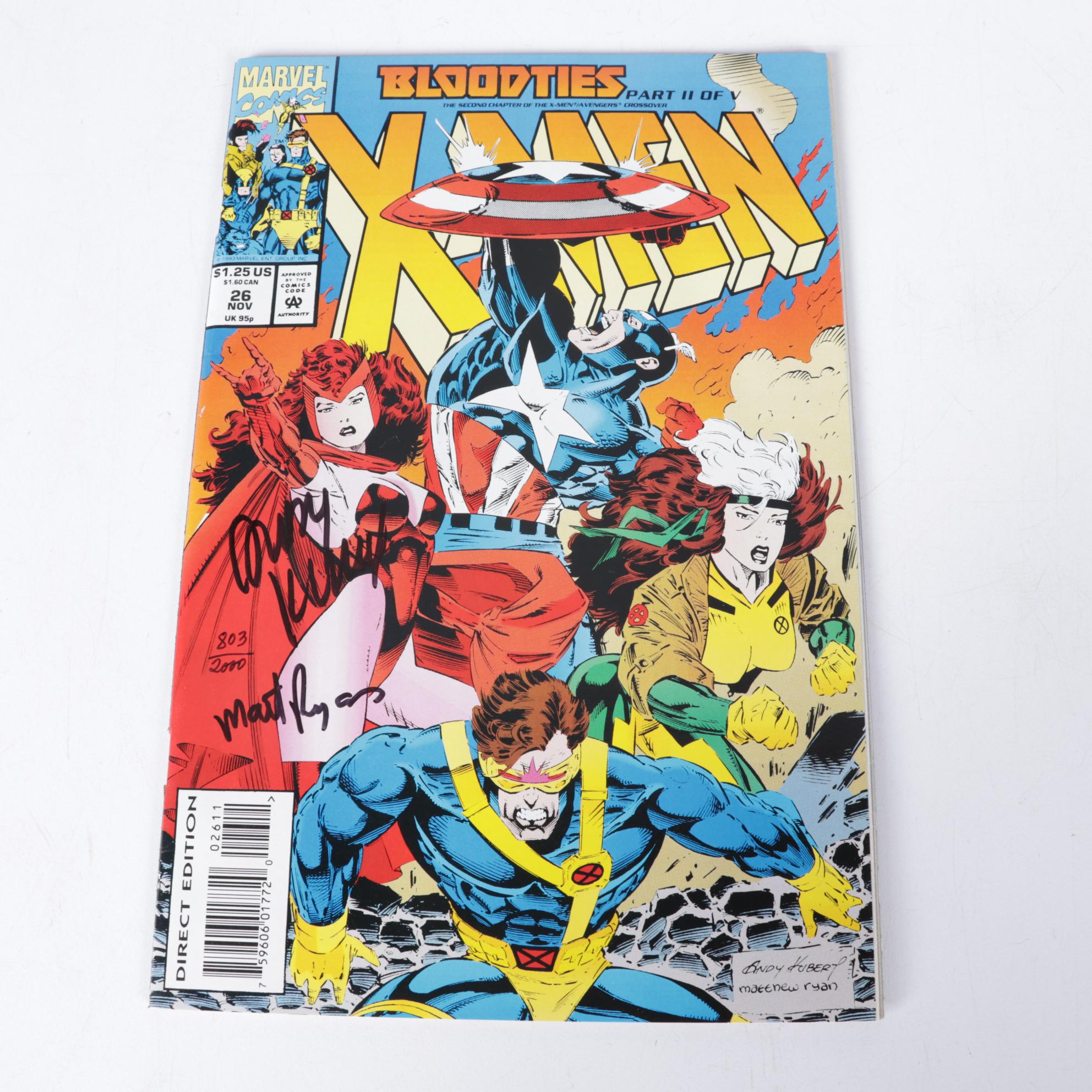 Palmer Signed Avengers, Fabian Signed X-Men, More Signed Comic Books