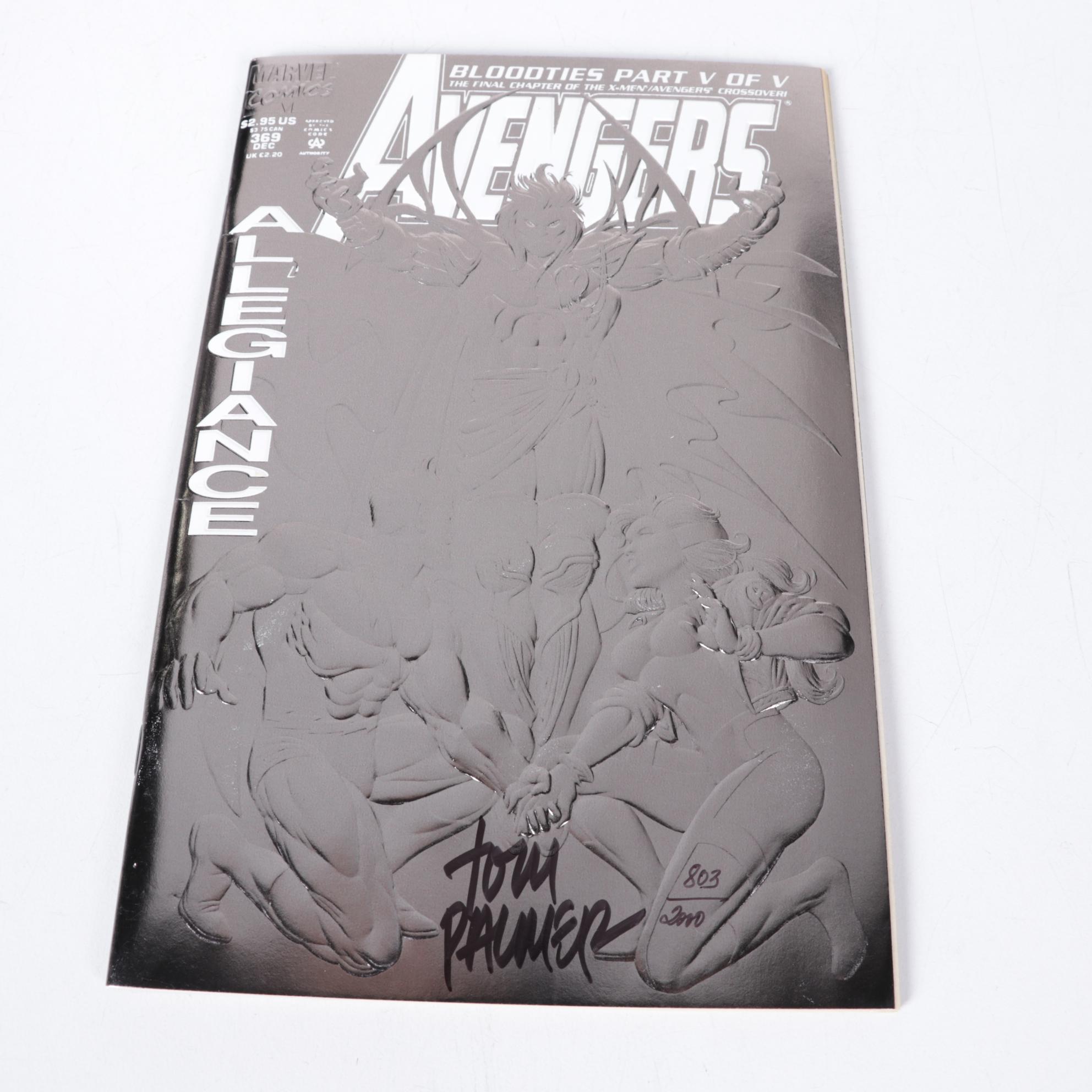 Palmer Signed Avengers, Fabian Signed X-Men, More Signed Comic Books