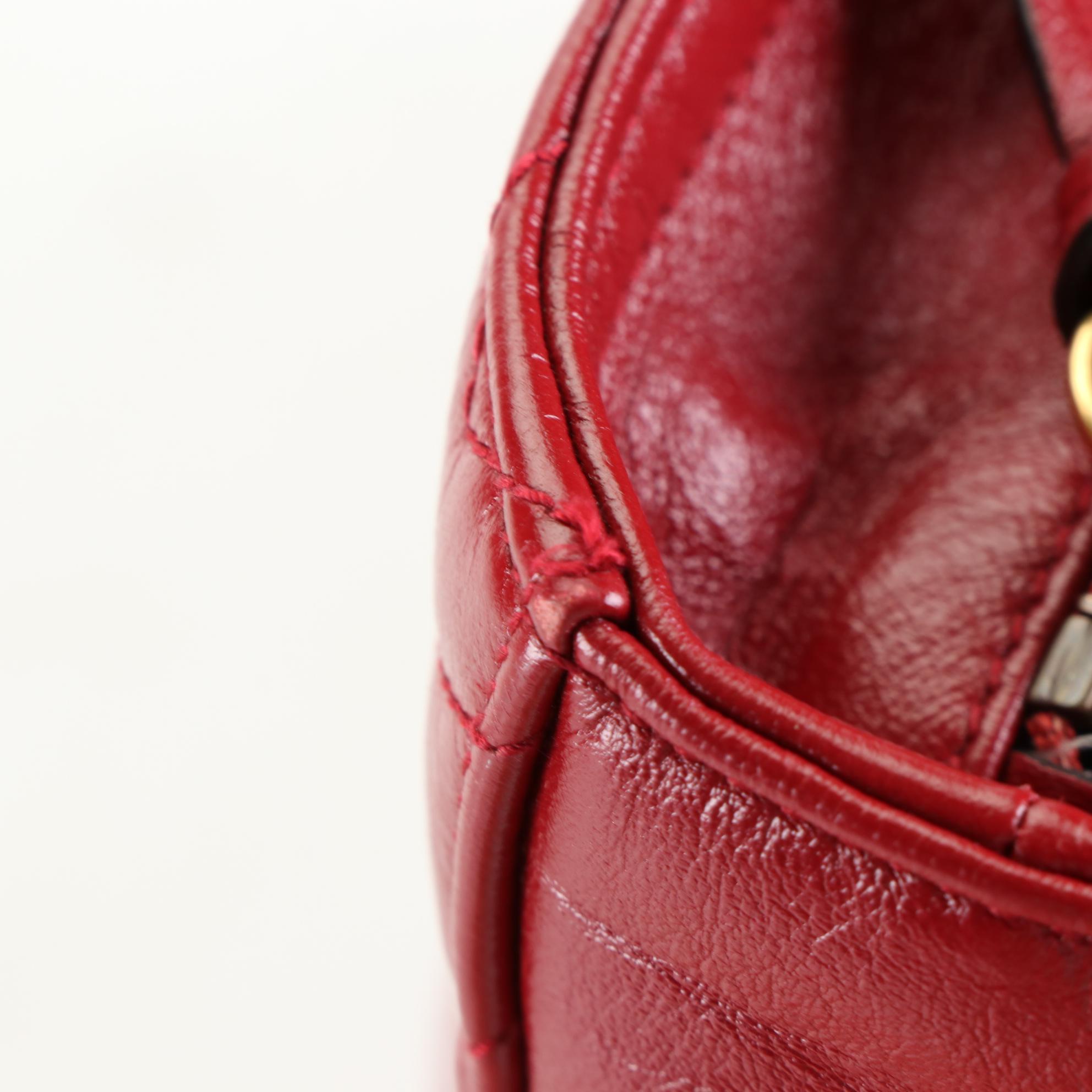 Gucci Marmont Matelassé Shoulder Tote with Leather and Chain Strap