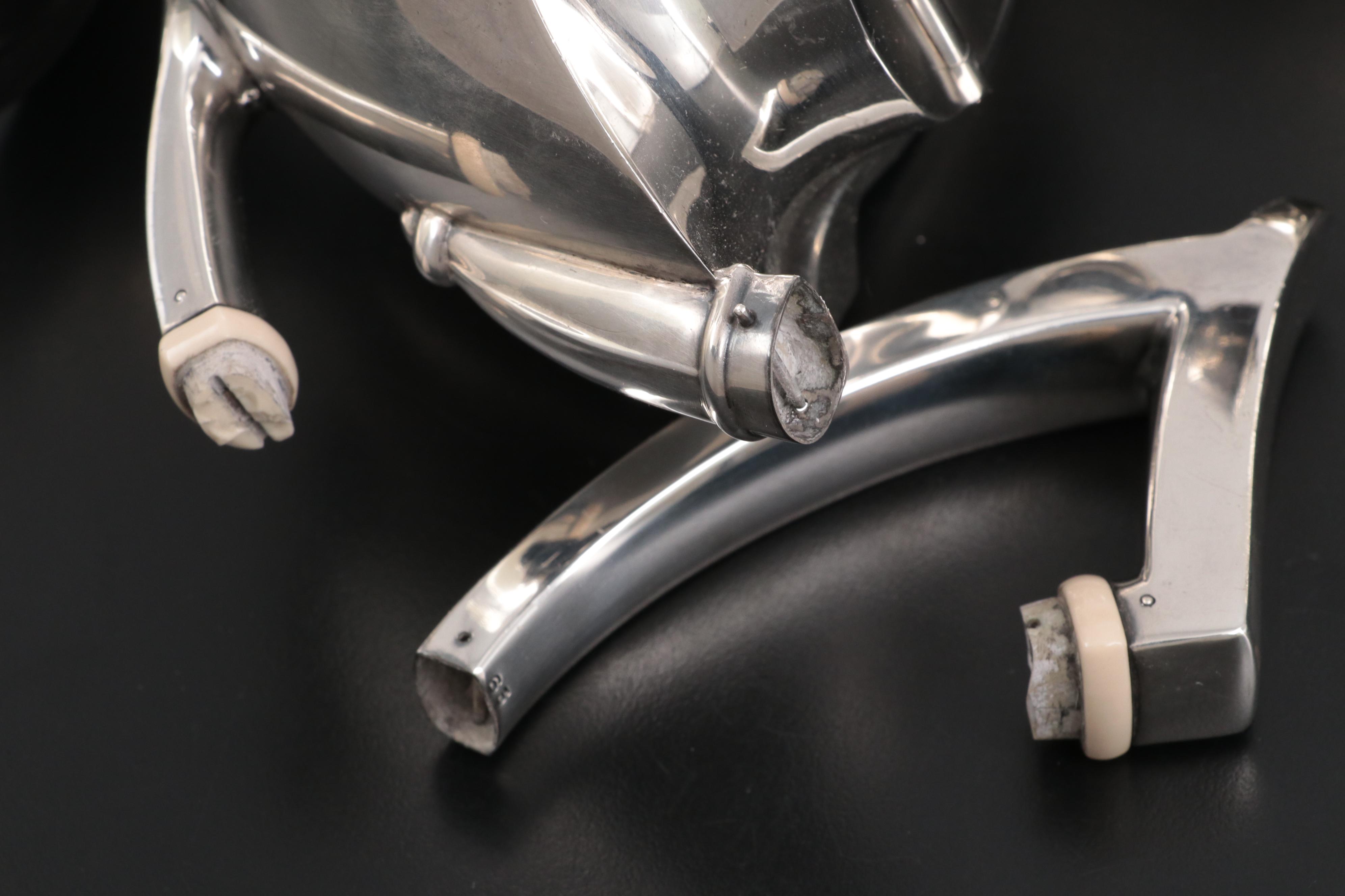 Gorham "Plymouth" Sterling Silver Tea and Coffee Service, 1944