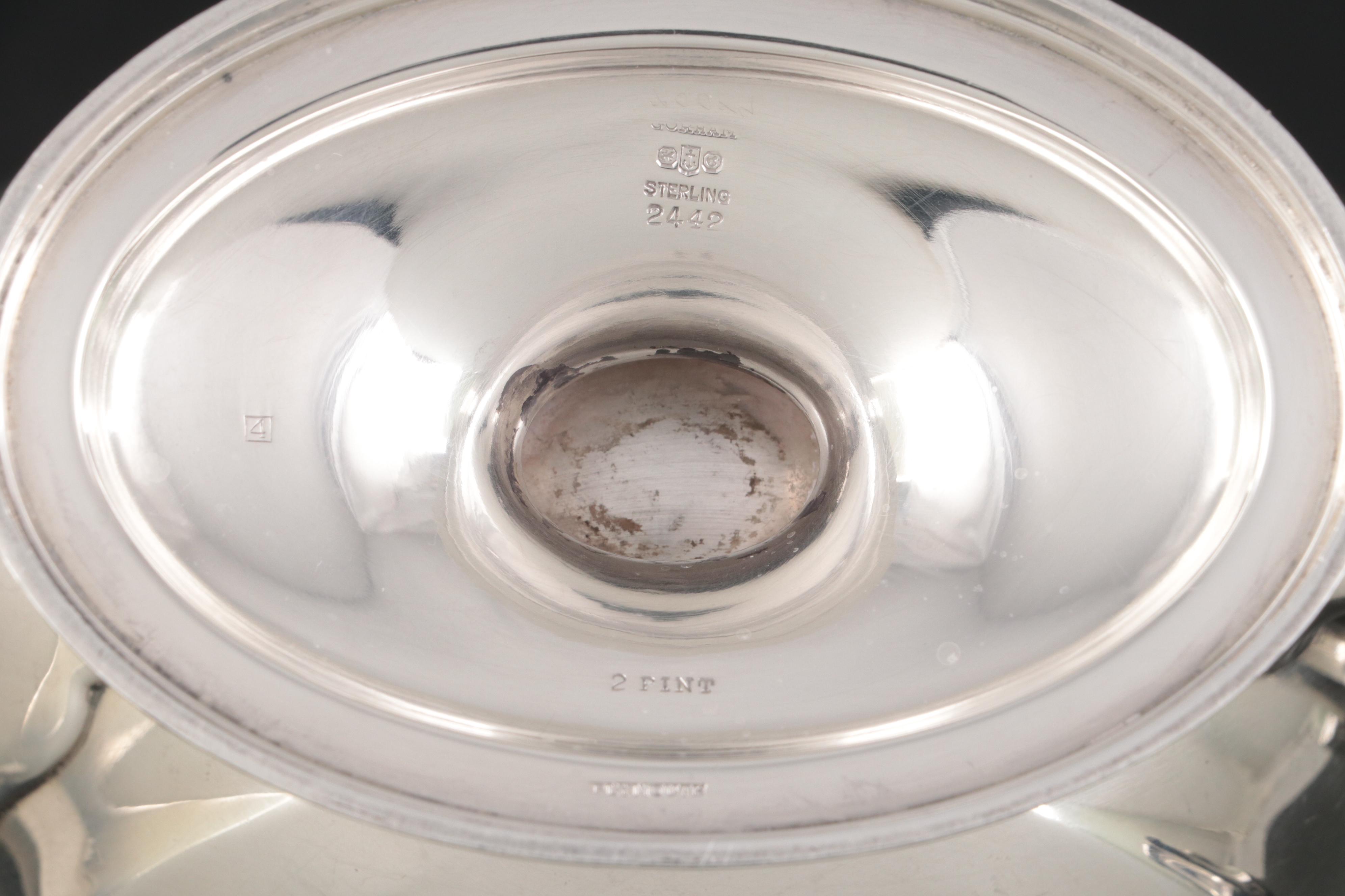 Gorham "Plymouth" Sterling Silver Tea and Coffee Service, 1944