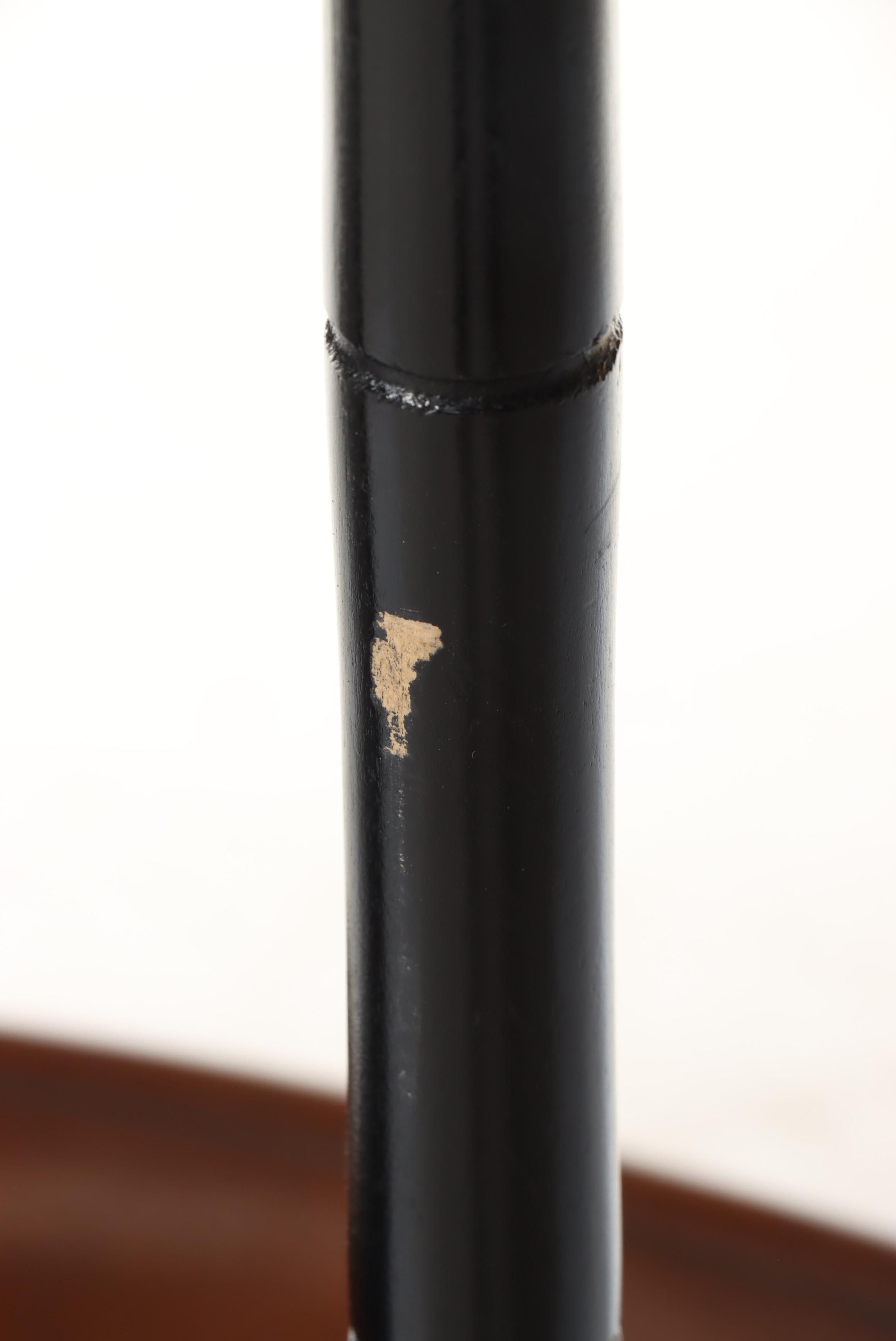 Pair of L. Hitchcock Maple, Ebonized, and Gilt-Stenciled "Fancy" Side Chairs