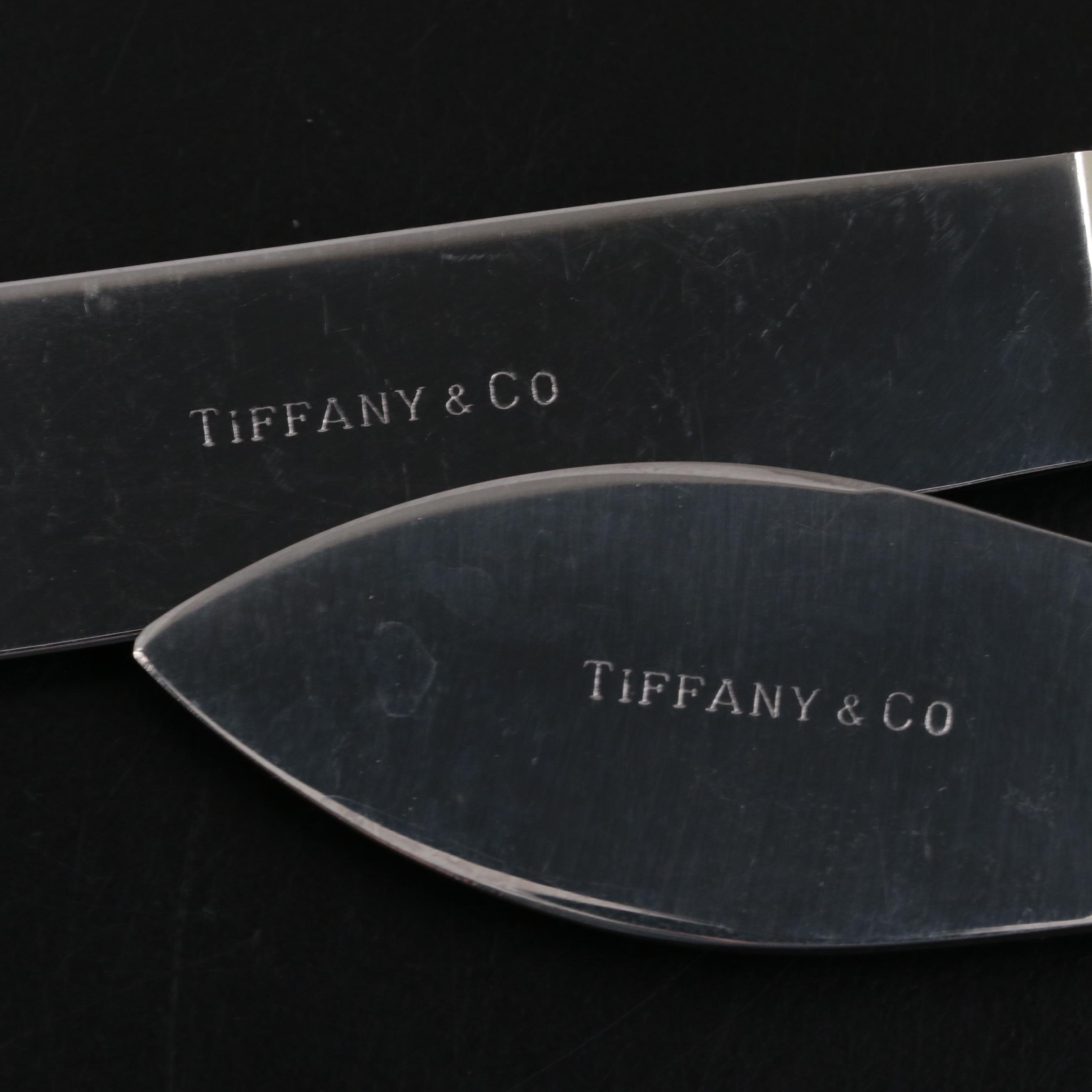 Elsa Peretti for Tiffany & Co. "Padova" Sterling Handled Cheese Knives