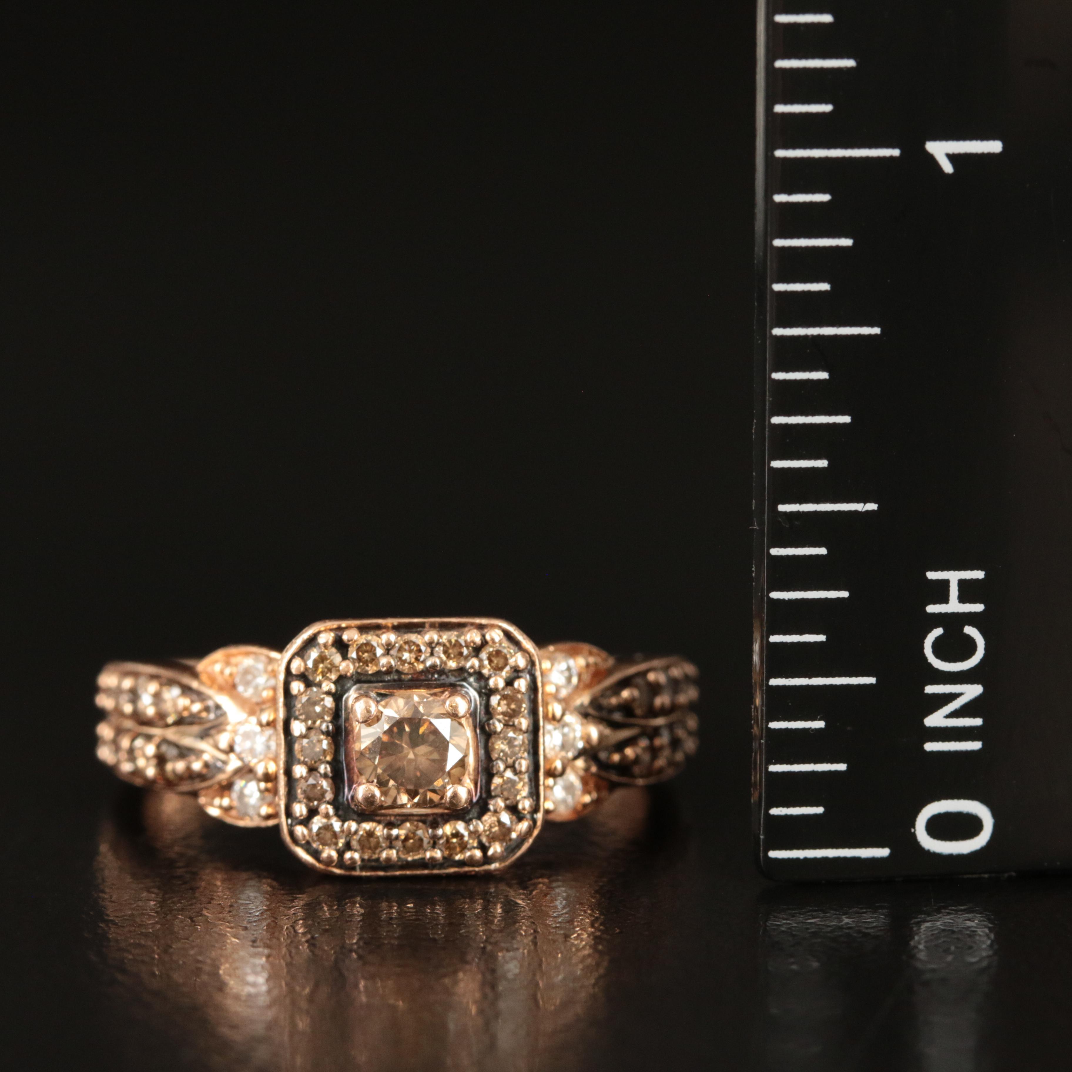 Le Vian 14K Rose Gold 0.97 CTW Diamond Ring