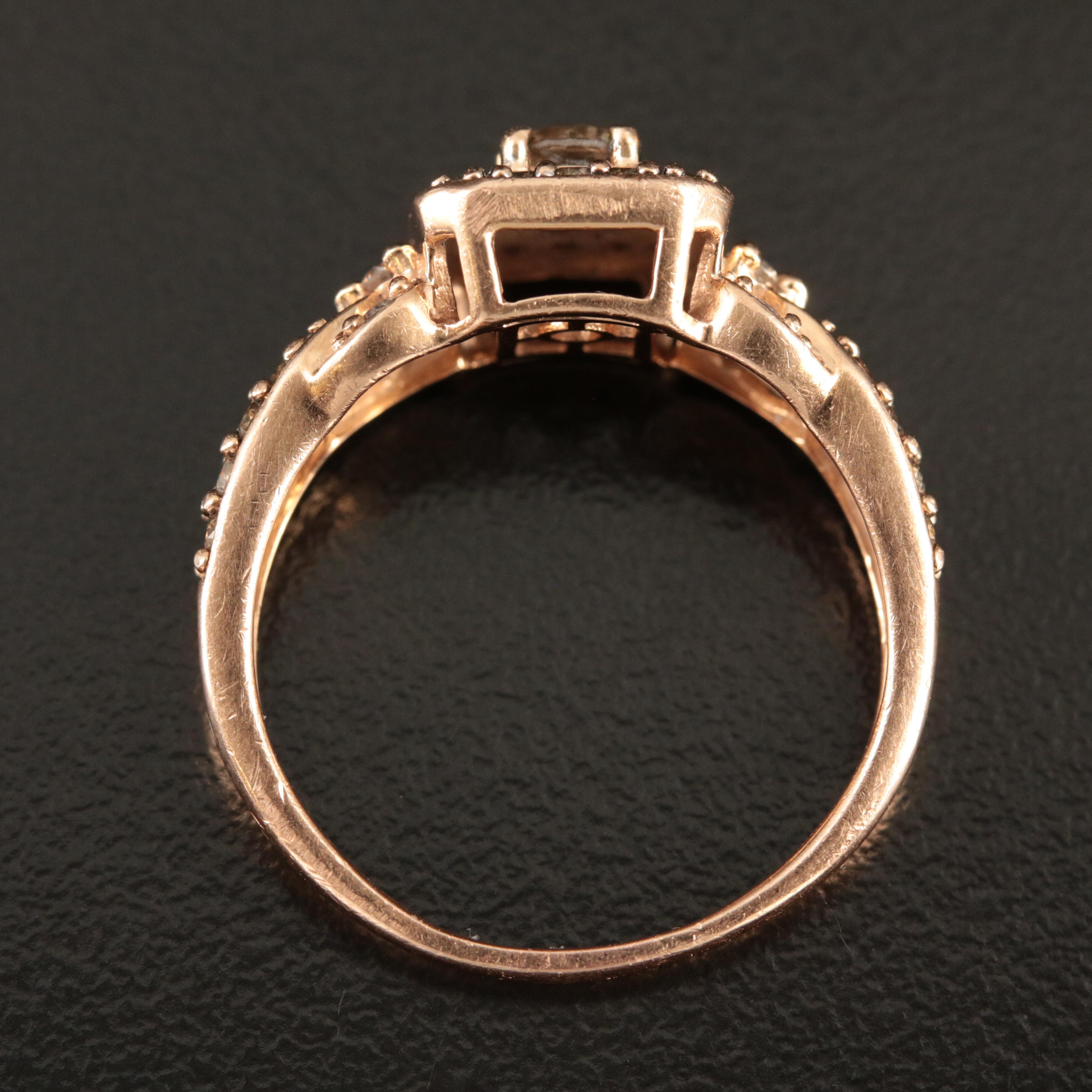 Le Vian 14K Rose Gold 0.97 CTW Diamond Ring