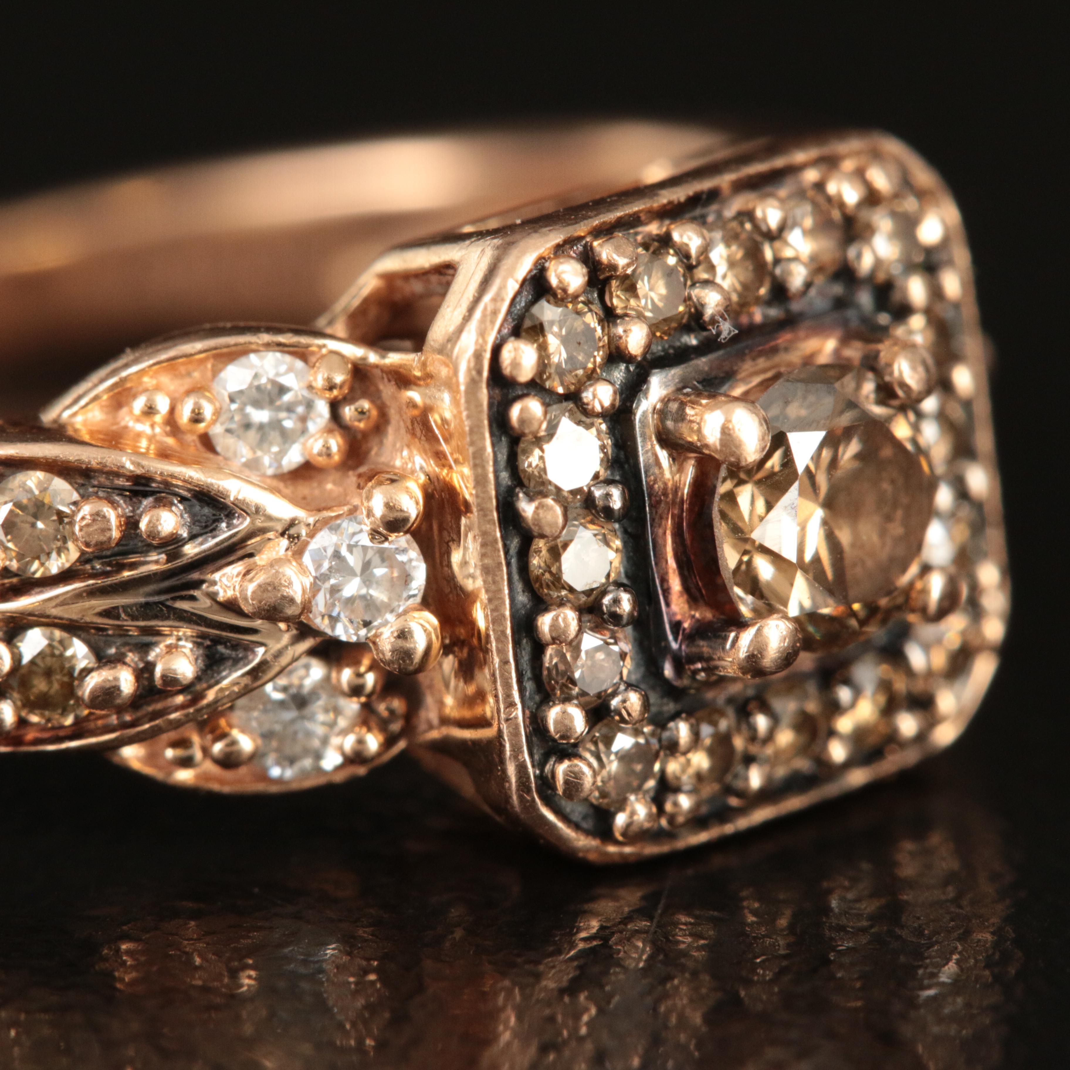 Le Vian 14K Rose Gold 0.97 CTW Diamond Ring