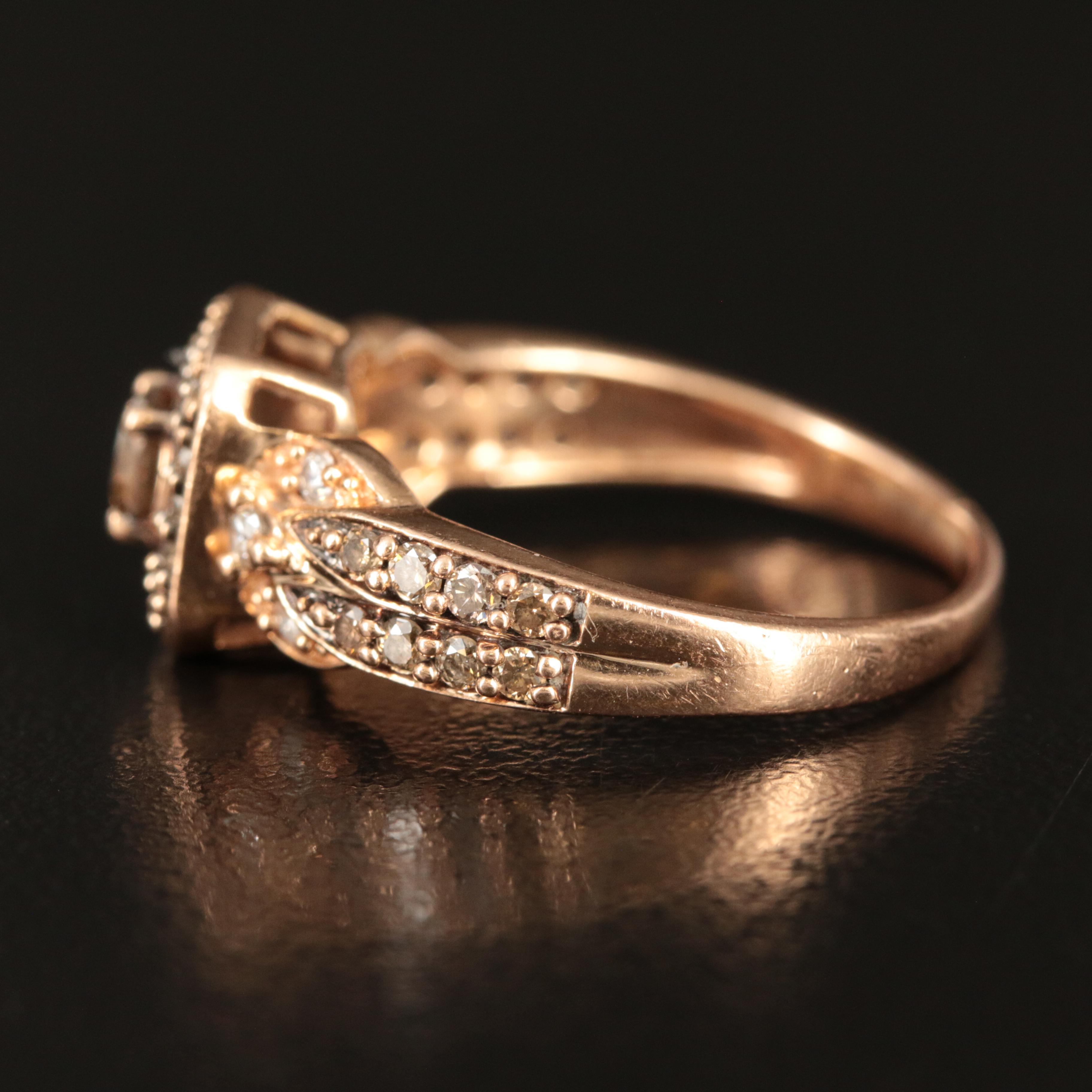 Le Vian 14K Rose Gold 0.97 CTW Diamond Ring