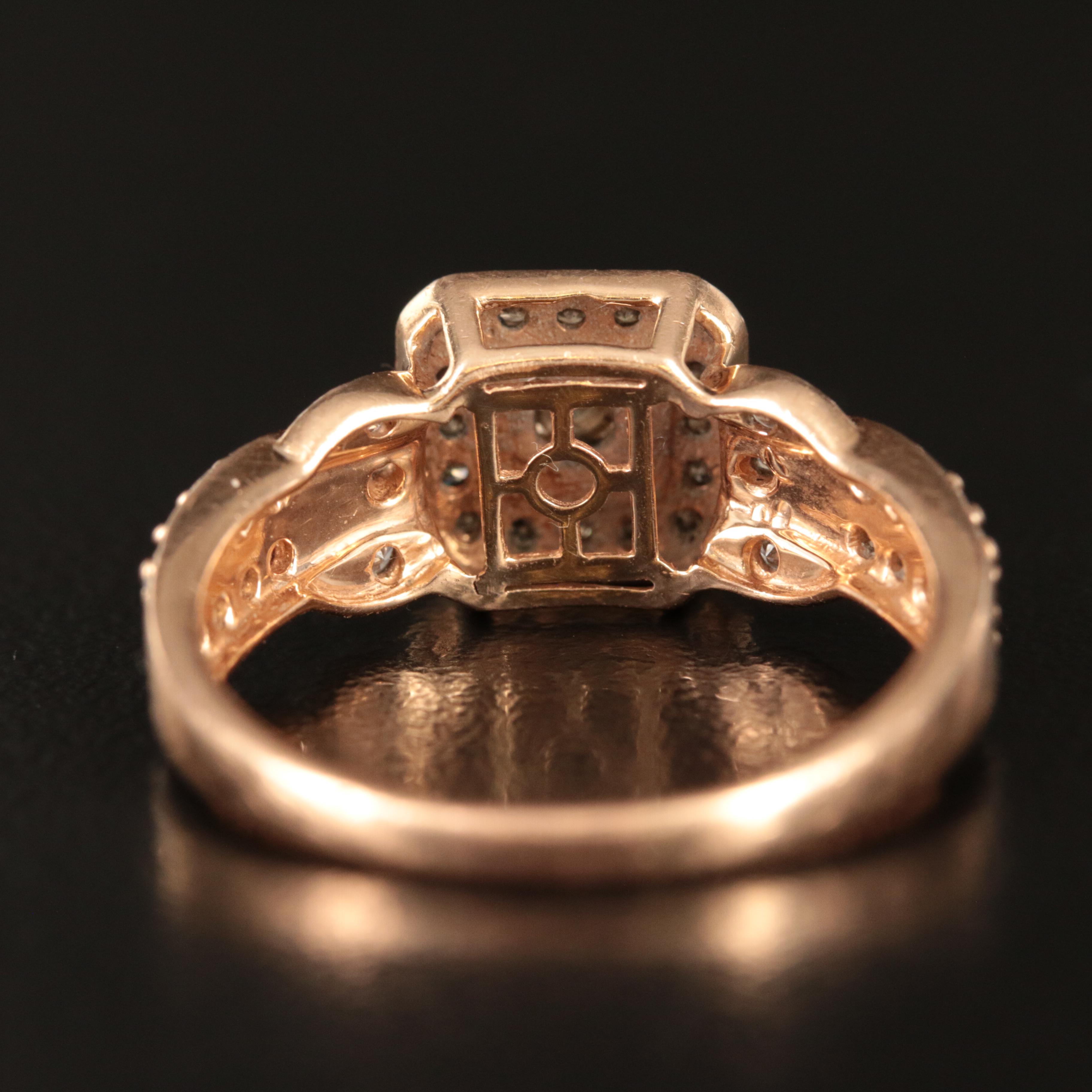 Le Vian 14K Rose Gold 0.97 CTW Diamond Ring