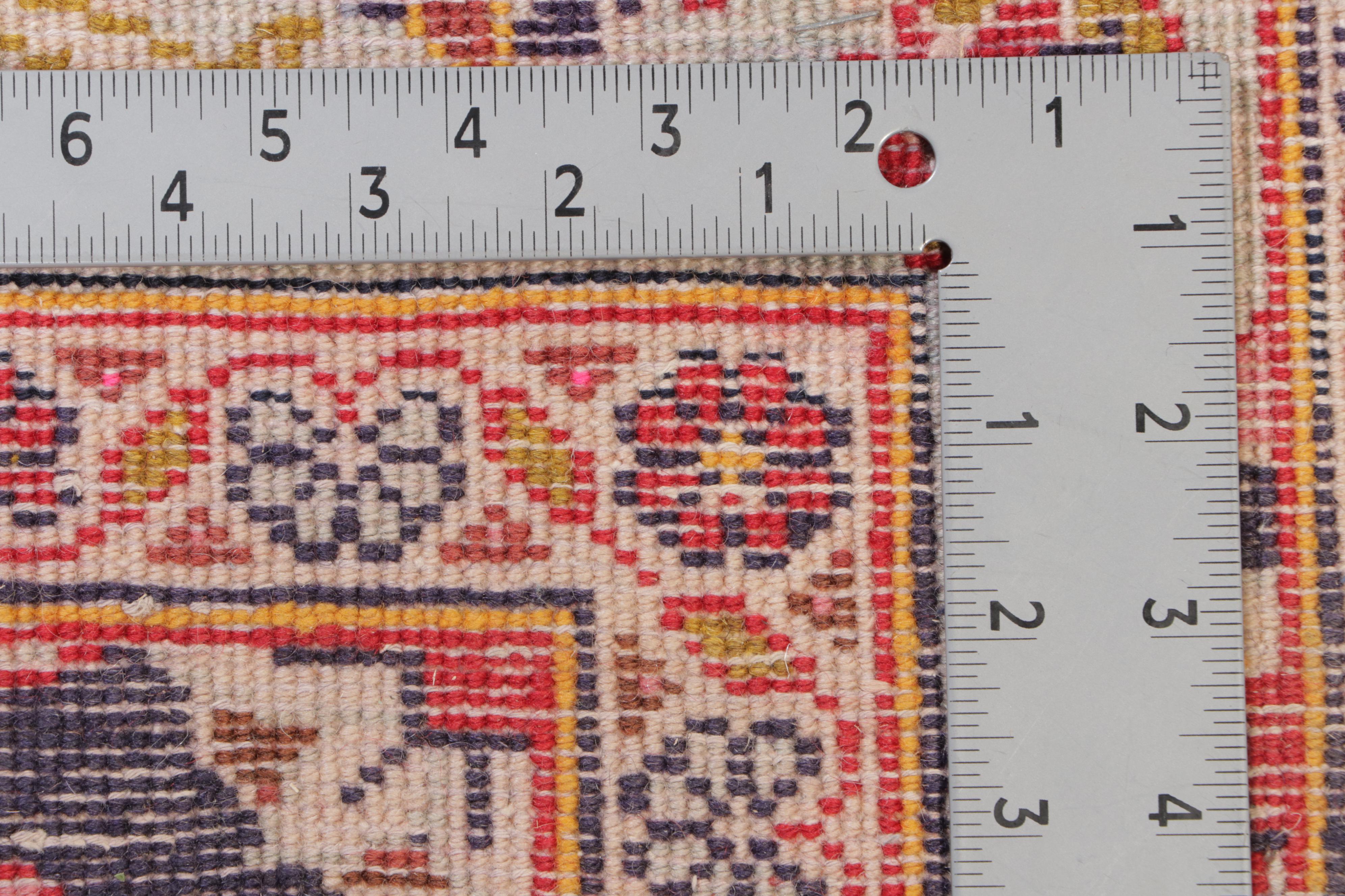 9'7 x 13'5 Hand-Knotted Persian Kashan Area Rug