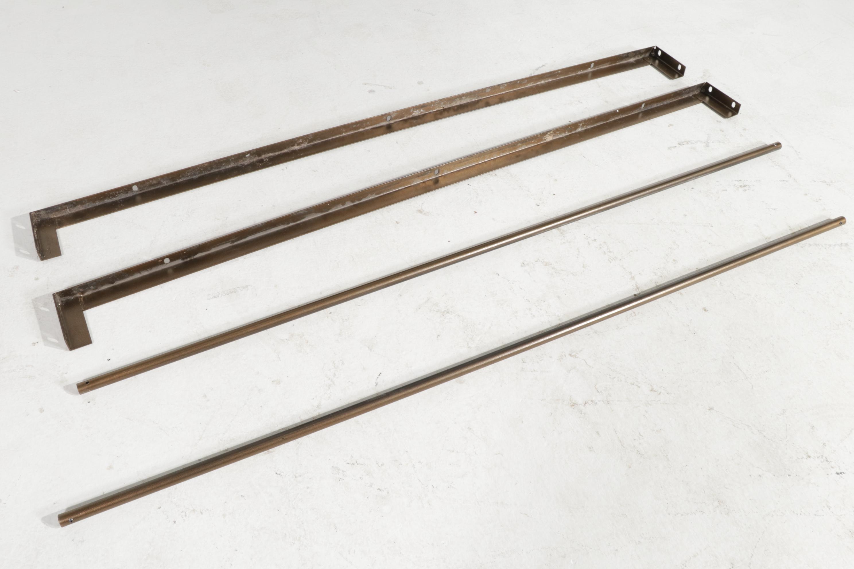 Metal Queen Size Bed Frame with Serta Motion Perfect Adjustable Foundation