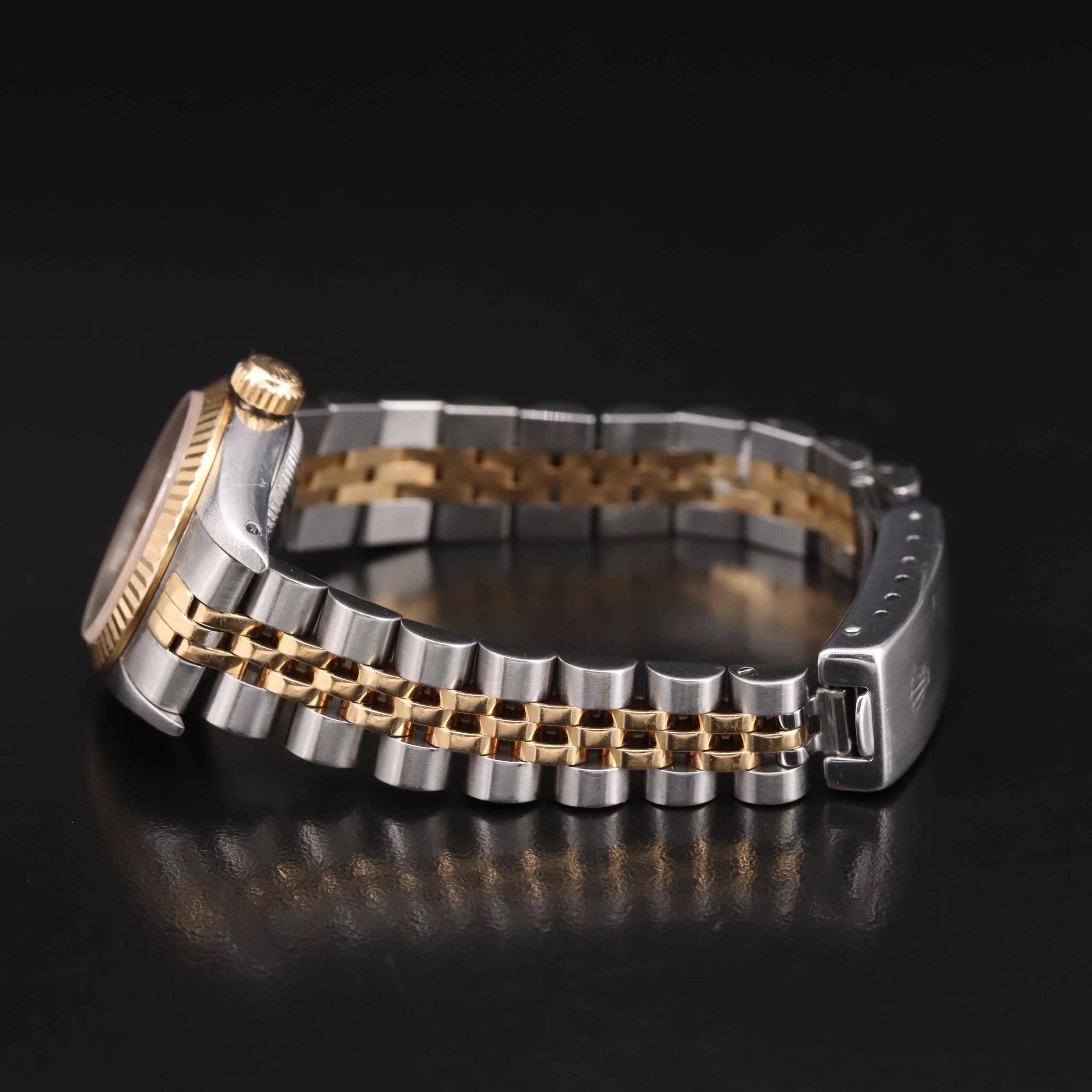 1990 - 1991 Rolex Oyster Perpetual Diamond Dial Watch