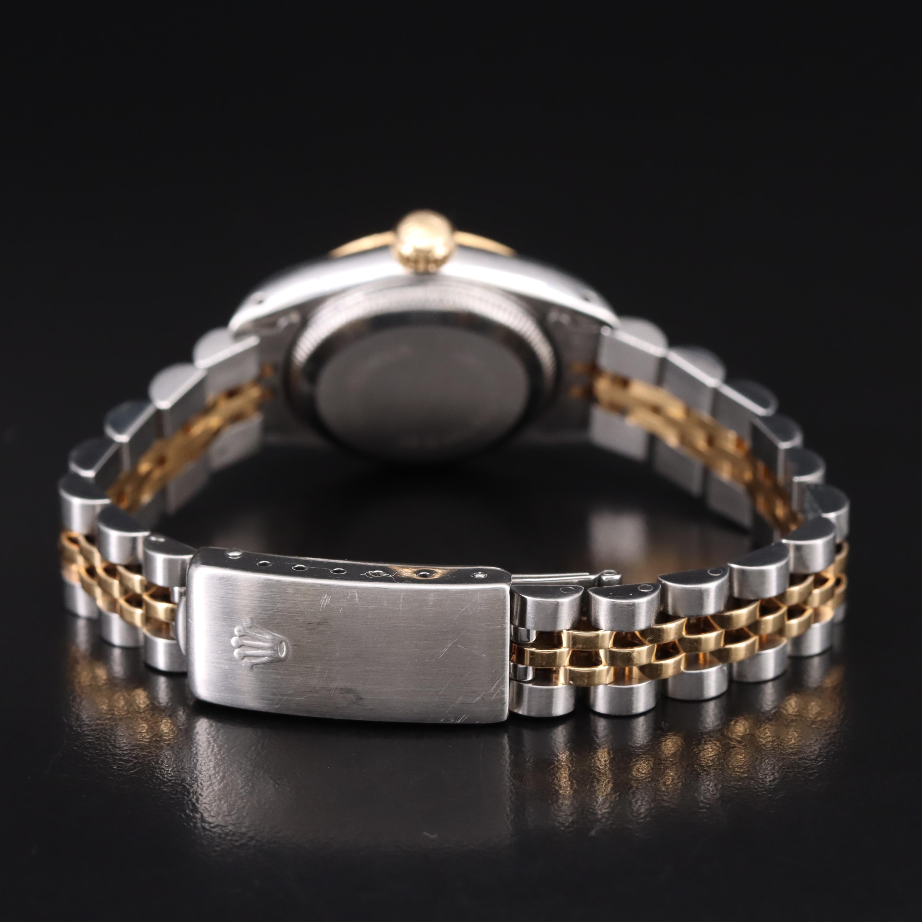 1990 - 1991 Rolex Oyster Perpetual Diamond Dial Watch