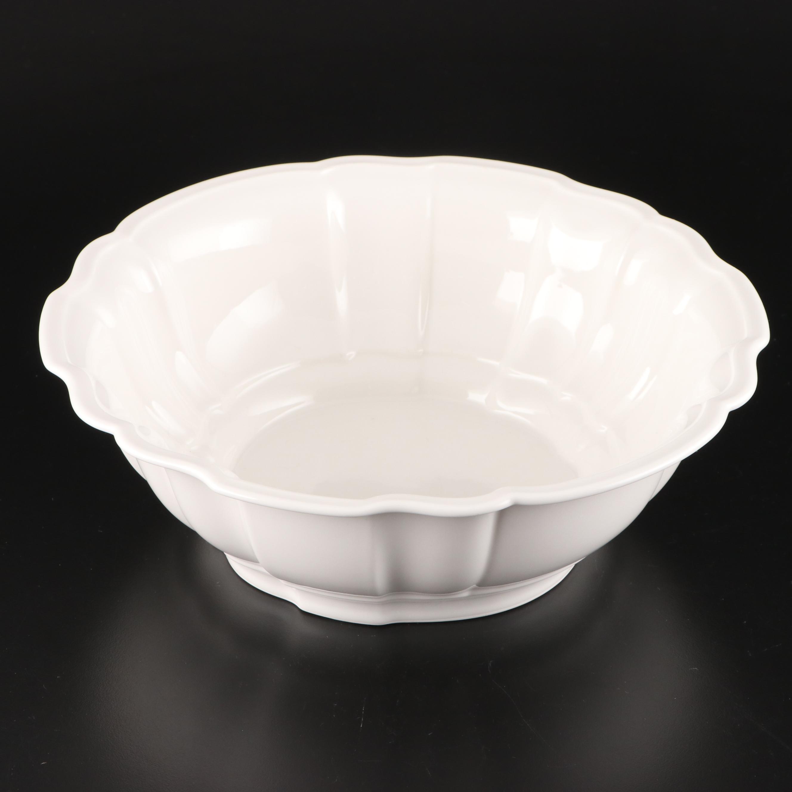 Villeroy & Boch "Manoir" and "Chambord" Ceramic Platter and Serving Bowl