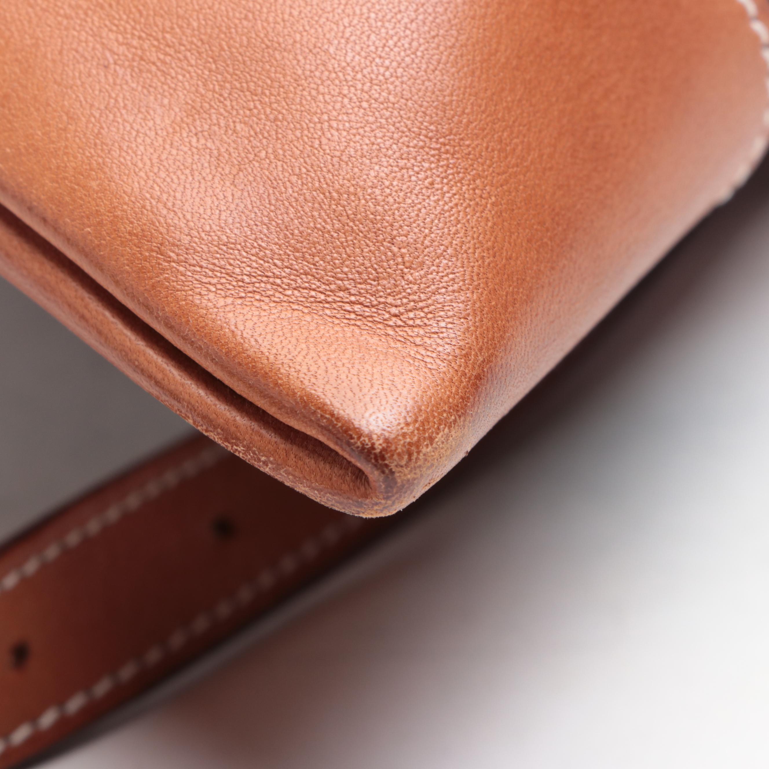 Hermès Silky City Bag in "Della Cavaleria" Silk and Chamonix Leather