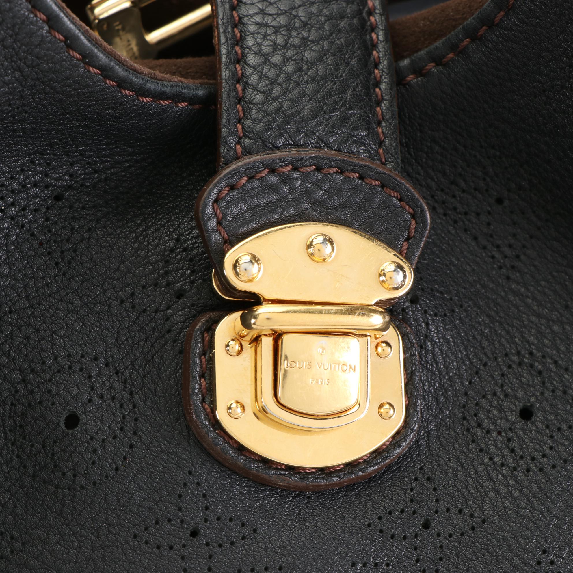 Louis Vuitton L Hobo Tote in Mahina Leather