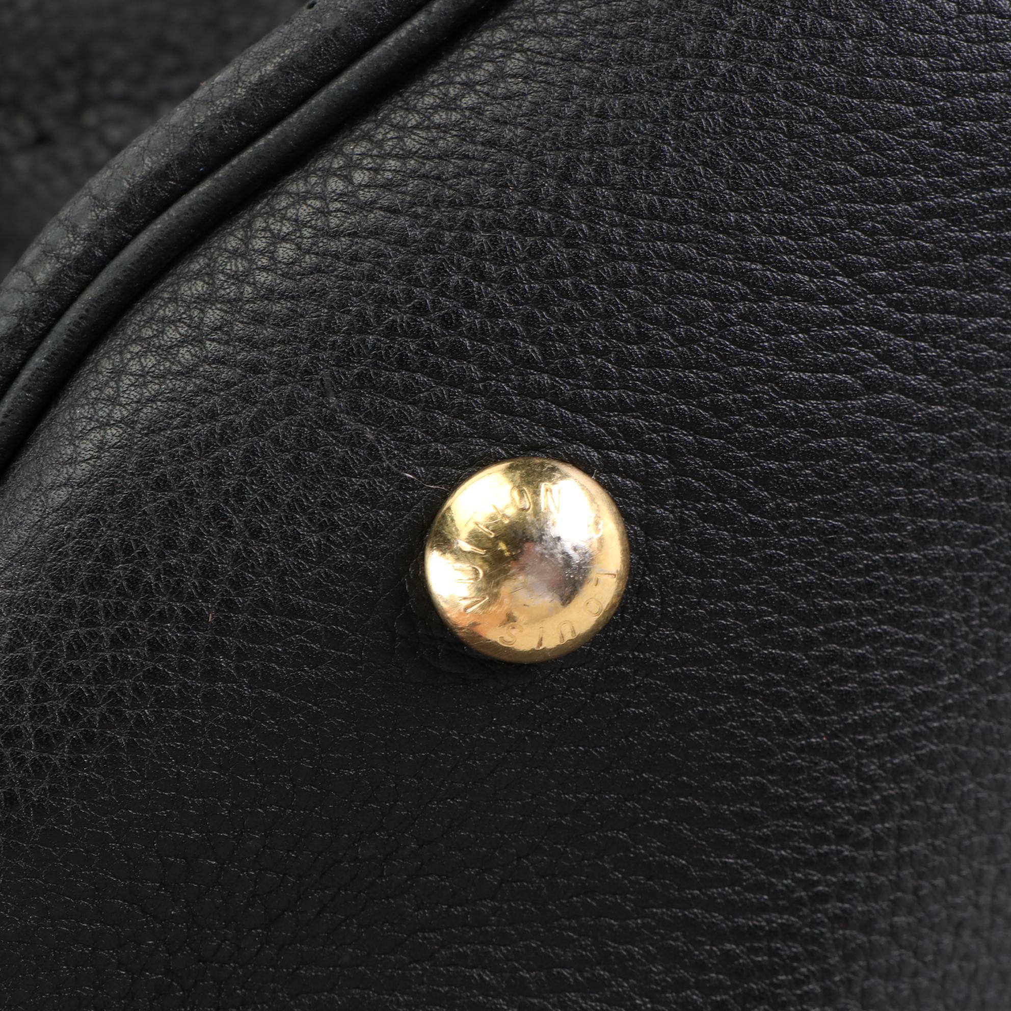 Louis Vuitton L Hobo Tote in Mahina Leather