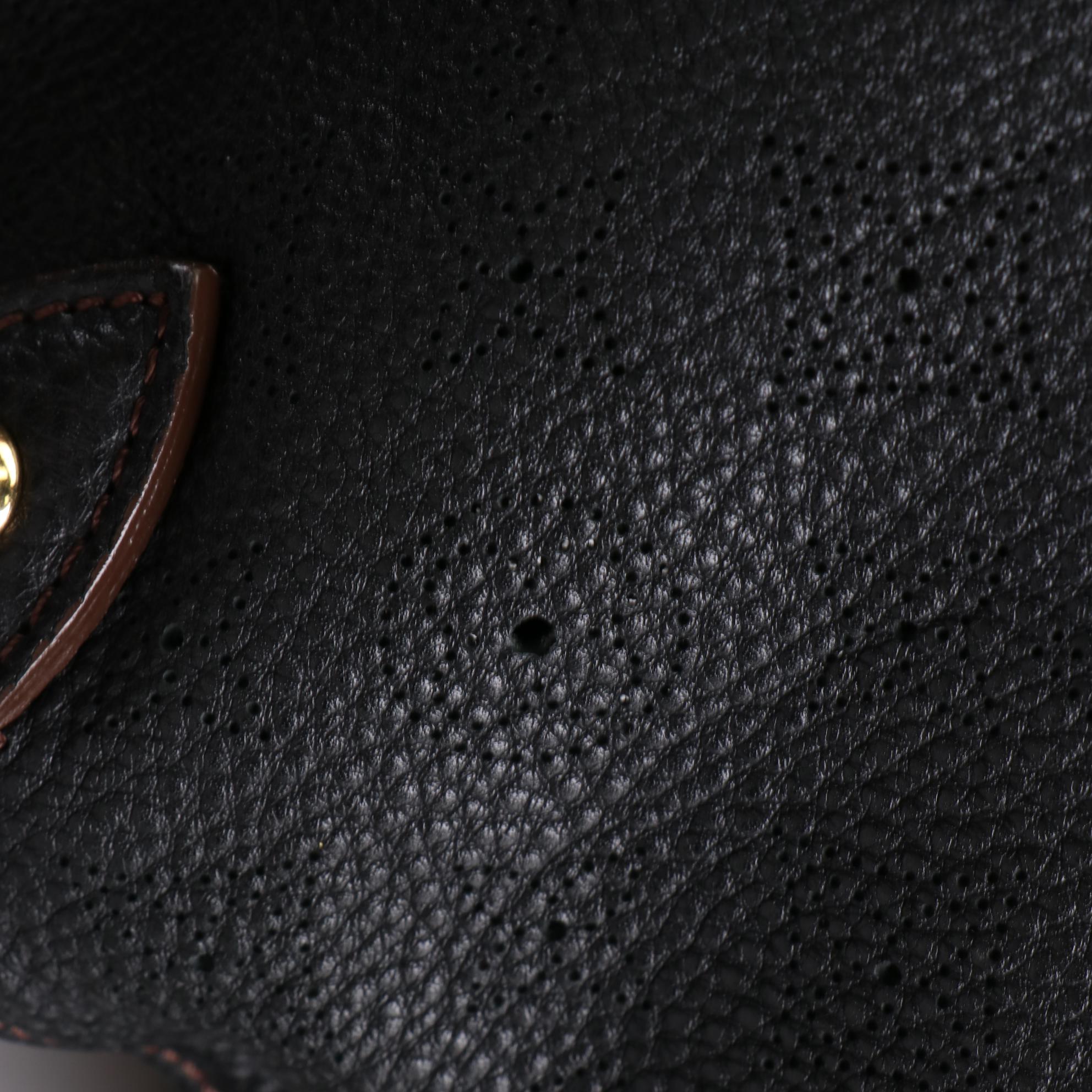 Louis Vuitton L Hobo Tote in Mahina Leather