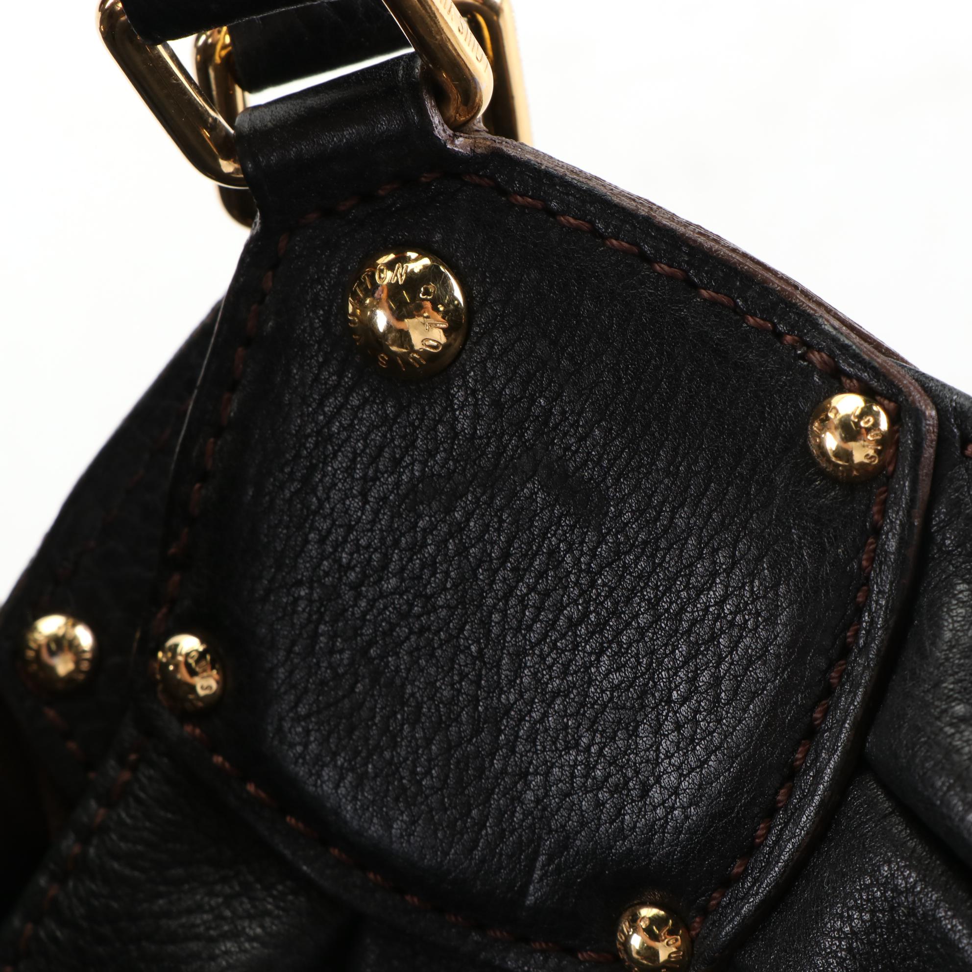 Louis Vuitton L Hobo Tote in Mahina Leather