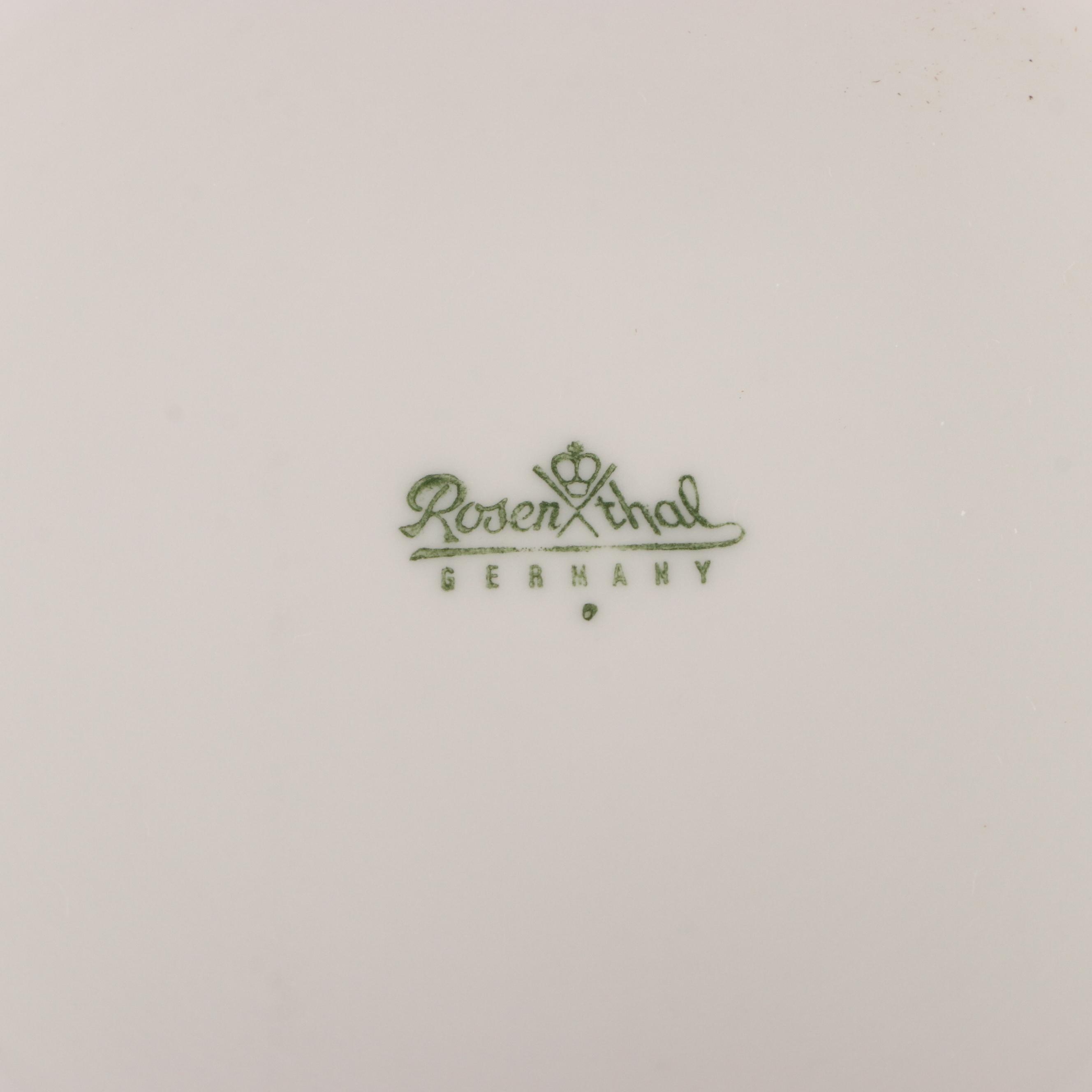 Rosenthal Studio-Line "Form 2000" Candleholders and Chargers