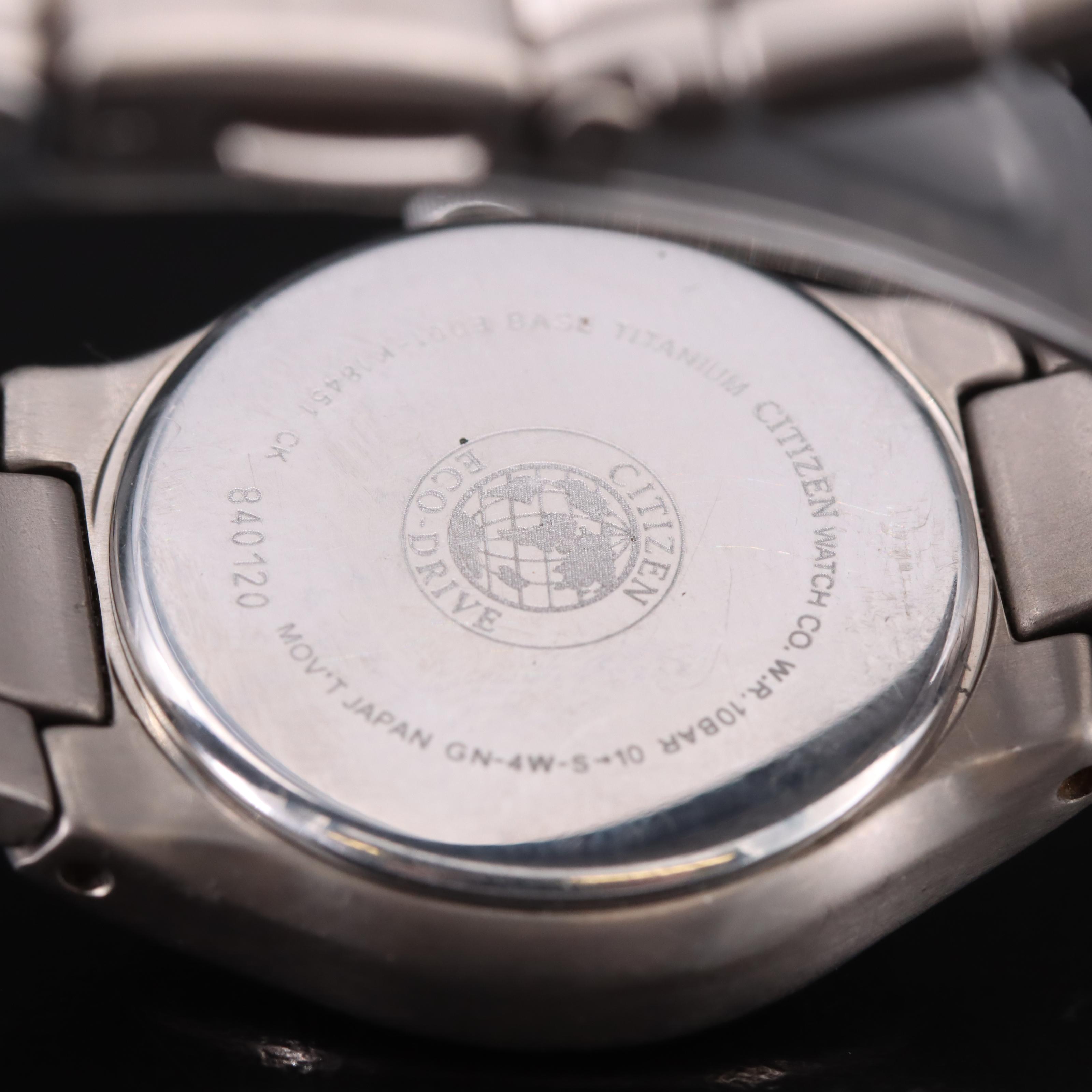 Citizen Eco-Drive Titanium Day-Date Watch