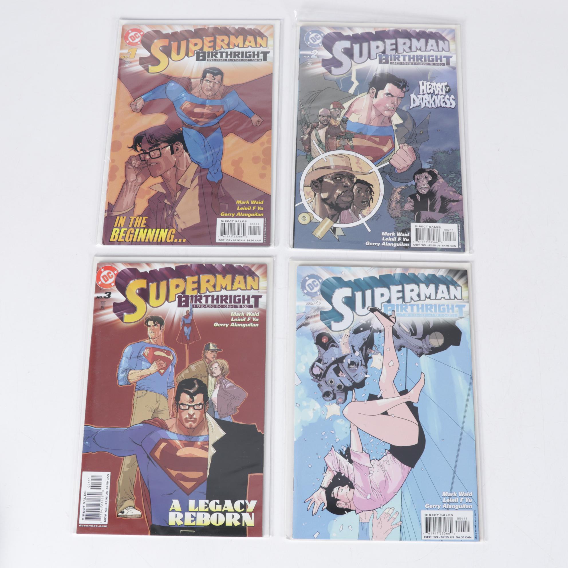 Jeph Loeb Signed and Other DC Comics Superman, Batman, Hawkman Comic Books