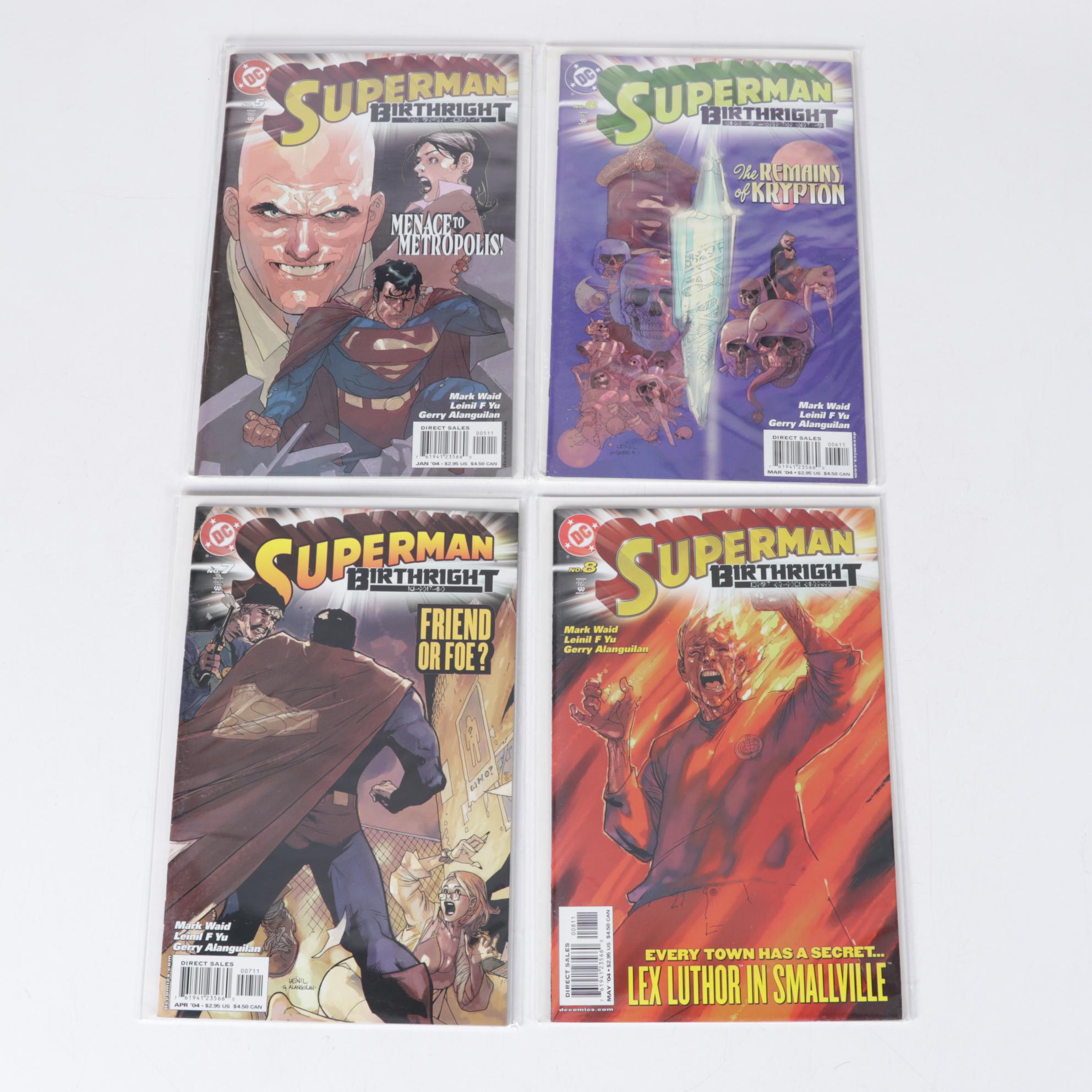 Jeph Loeb Signed and Other DC Comics Superman, Batman, Hawkman Comic Books
