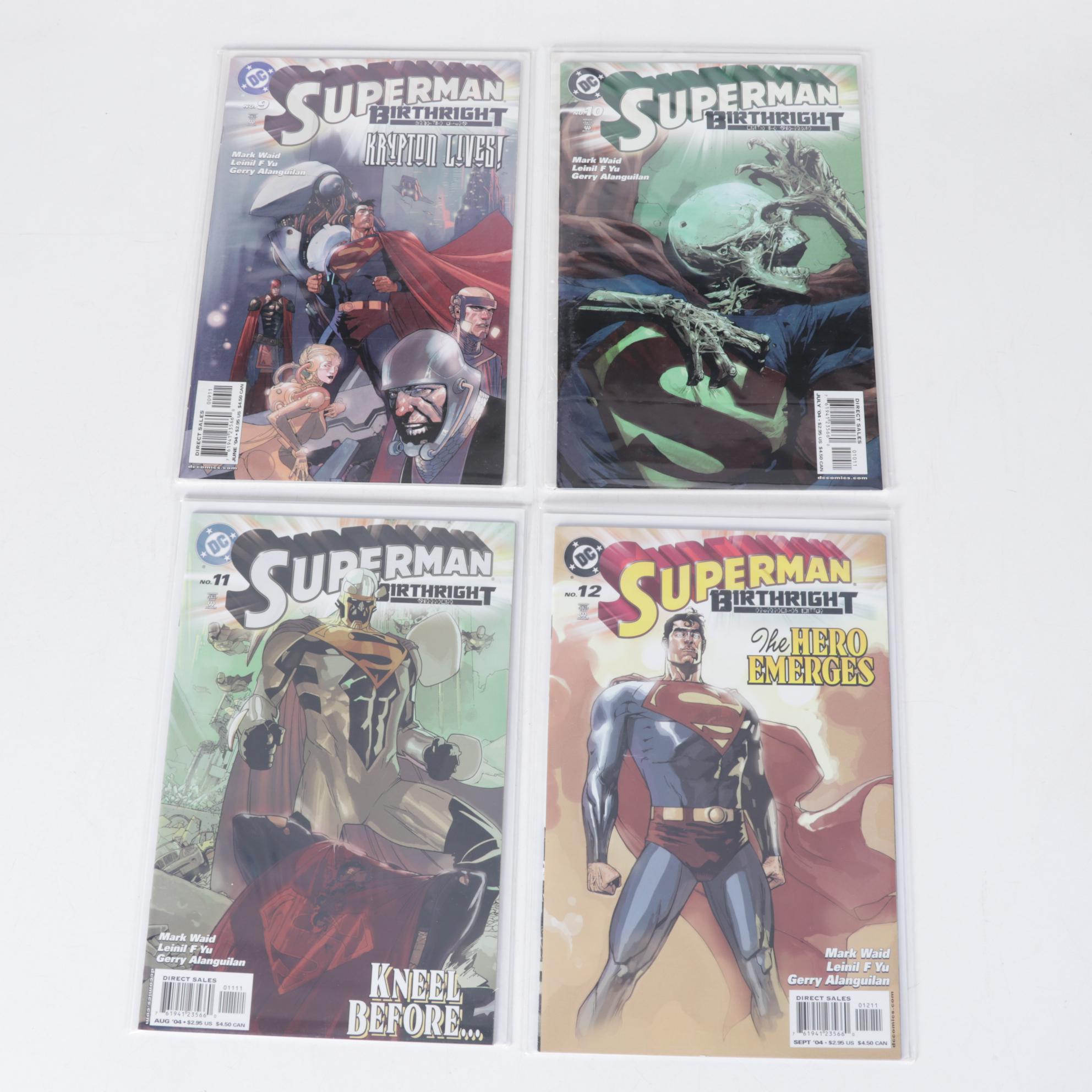 Jeph Loeb Signed and Other DC Comics Superman, Batman, Hawkman Comic Books