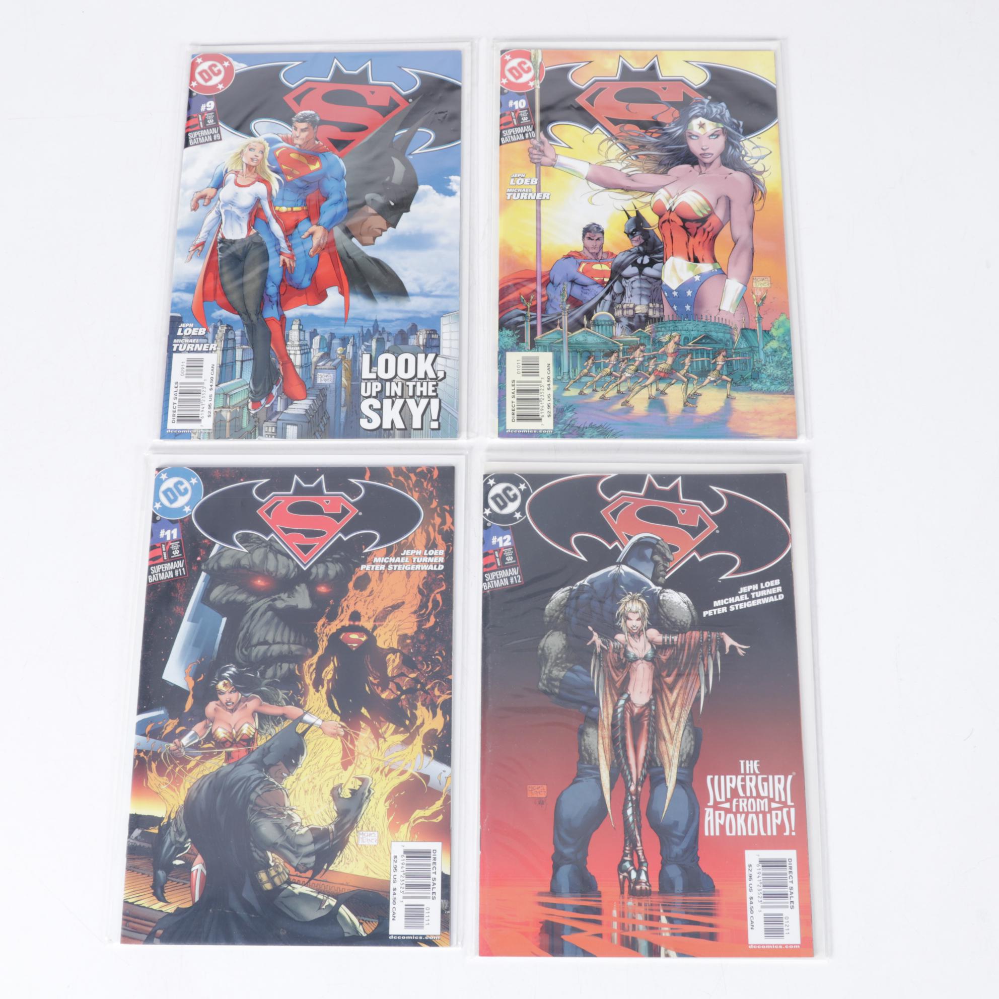 Jeph Loeb Signed and Other DC Comics Superman, Batman, Hawkman Comic Books